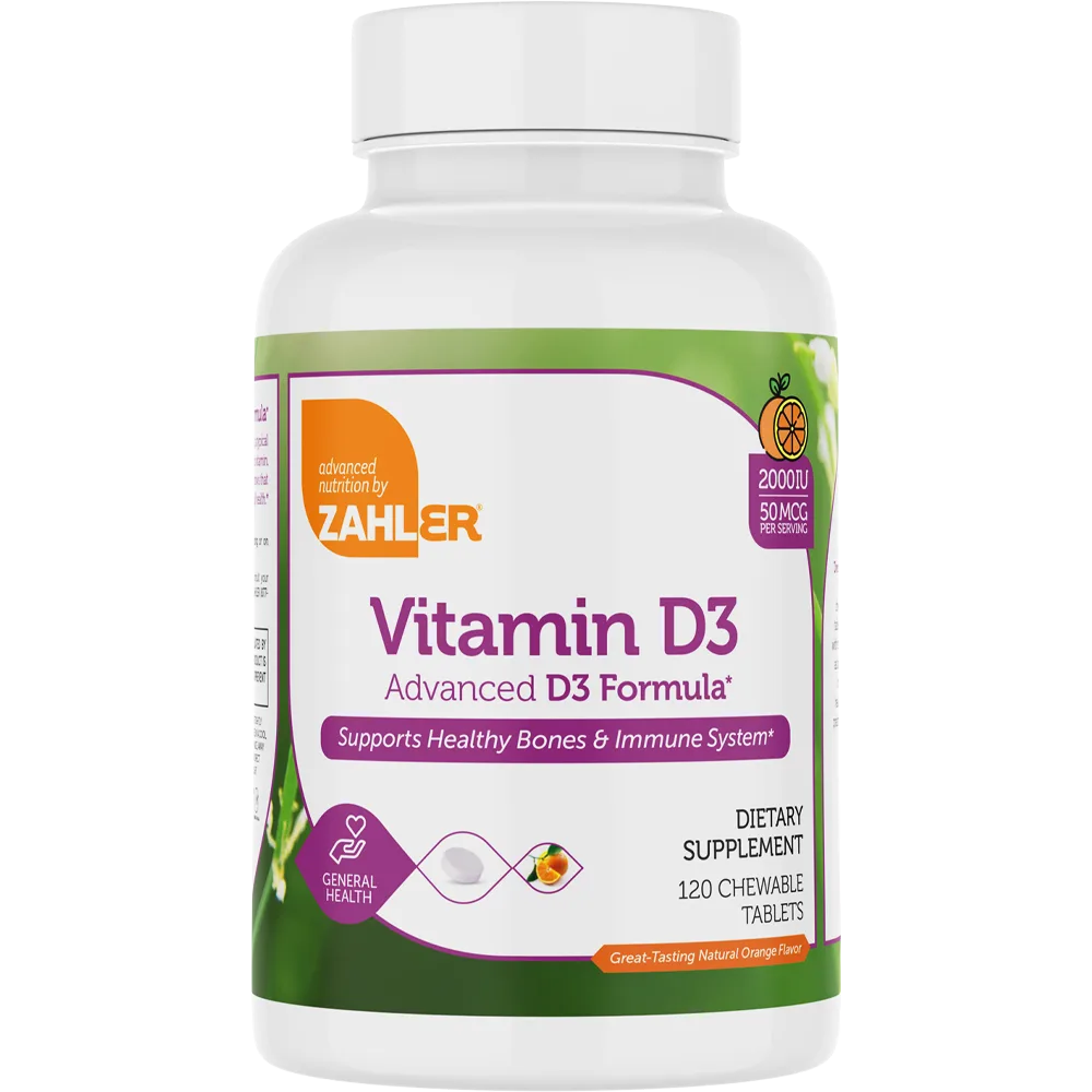 D-vitamin D3 tyggetablet 2000 IU vs 3000 IU: Hvilken dosis?