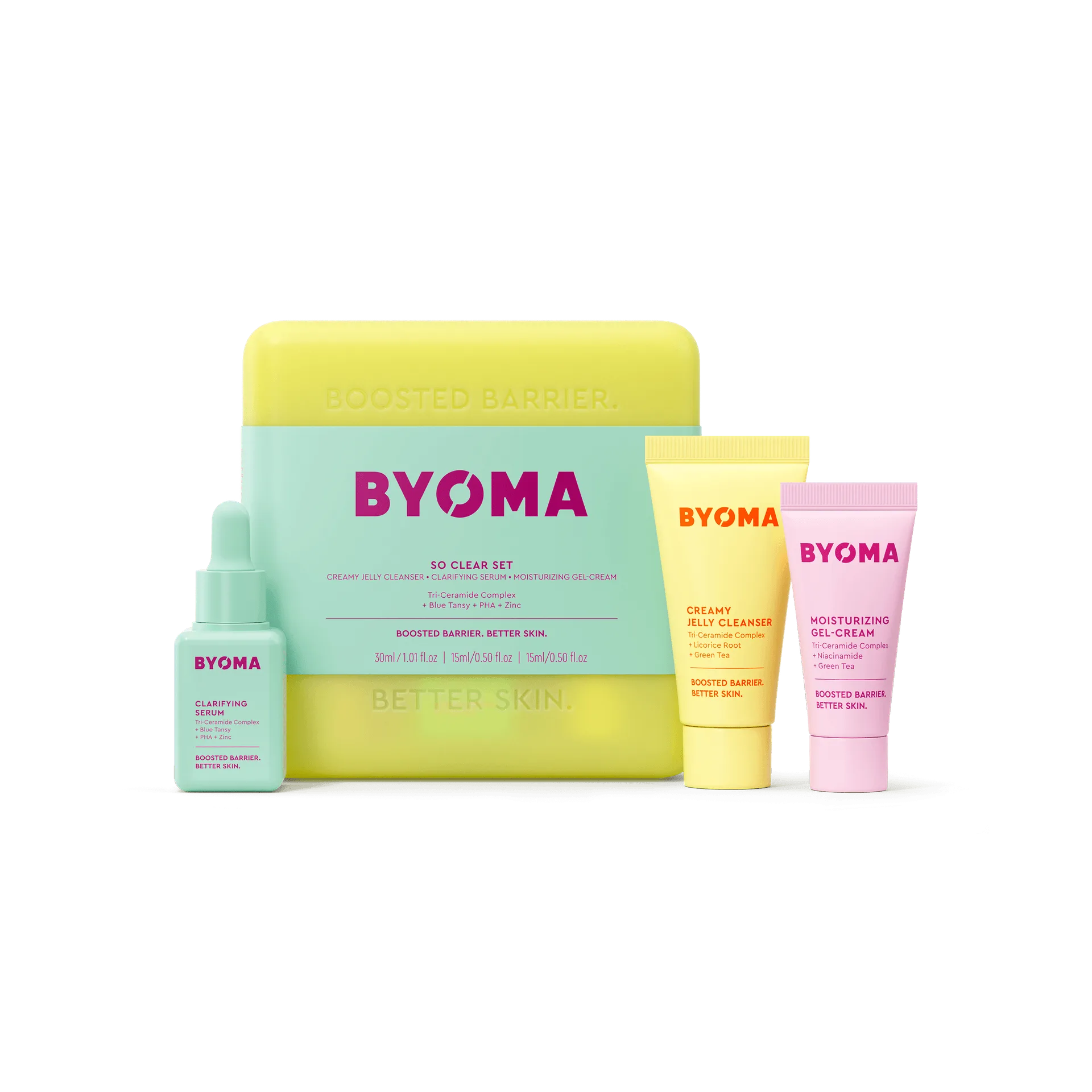 BYOMA So Clear Set: Kompletní rutina proti akné