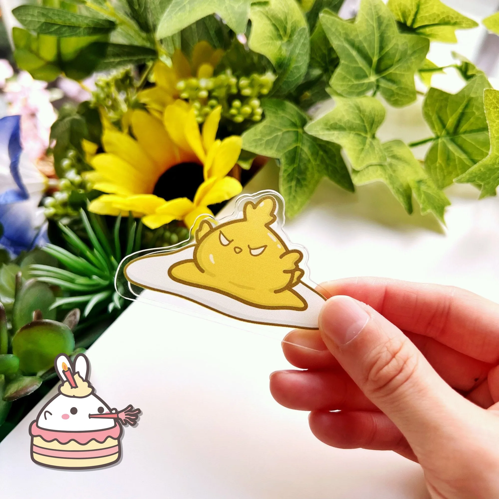Acrylic Clip - Angry Chichi Sunny Side-Up