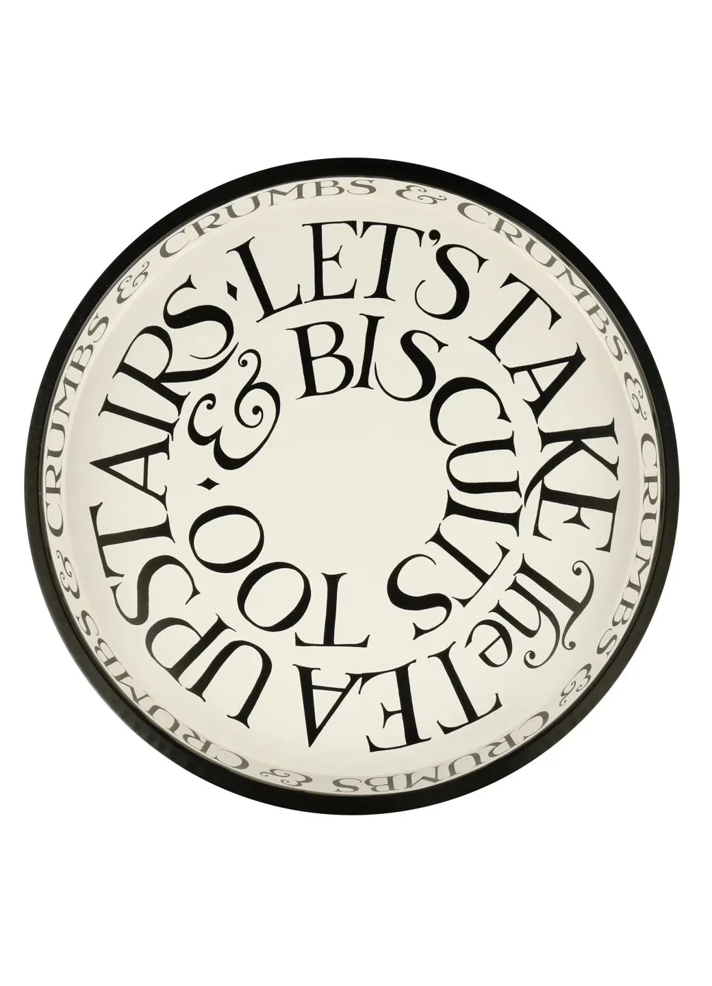 Emma Bridgewater Black Toast Round Tin Tray Review: A Stylish and Practical Serving Essential