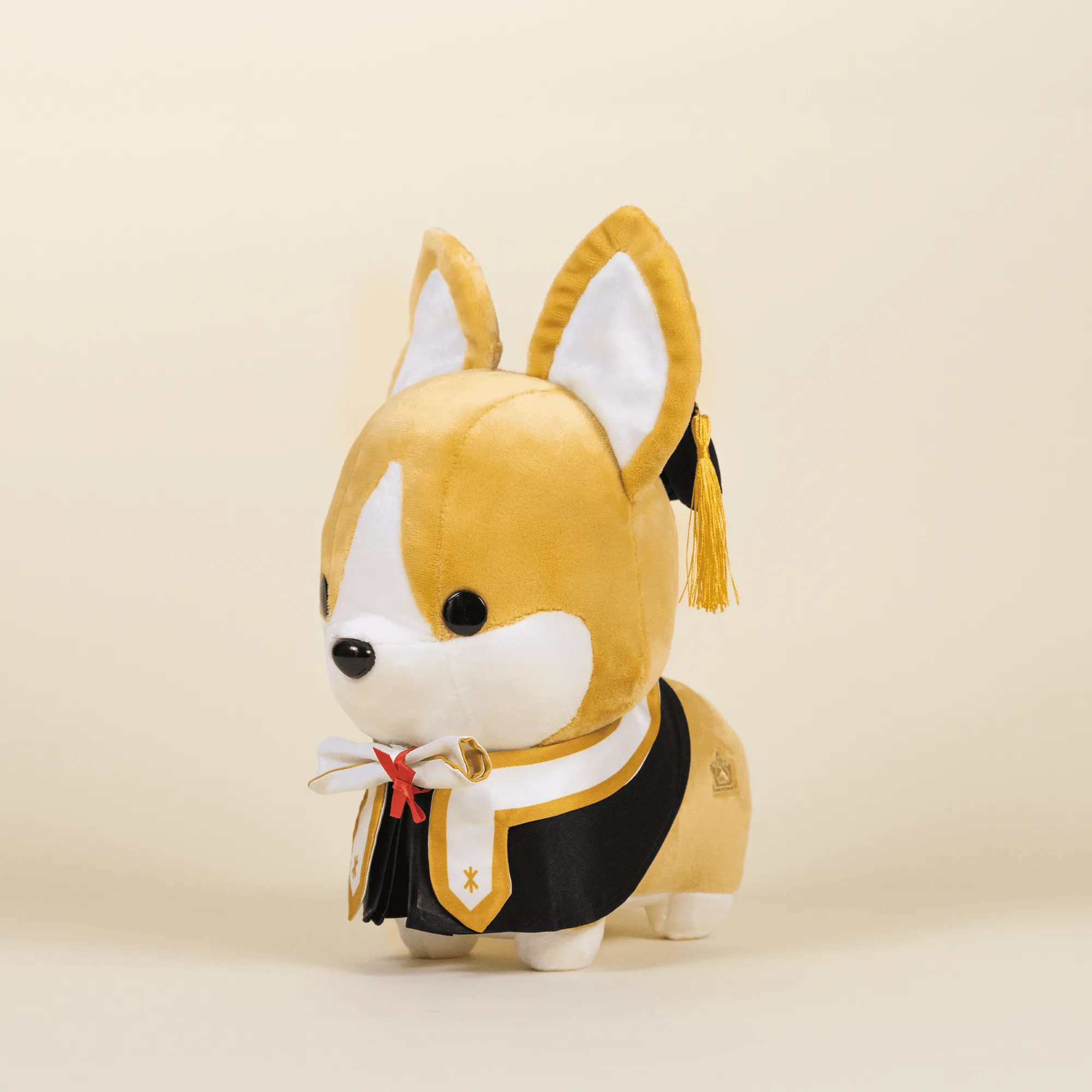 Peluche Corgi de Graduación: Un Divertido Regalo para Graduados