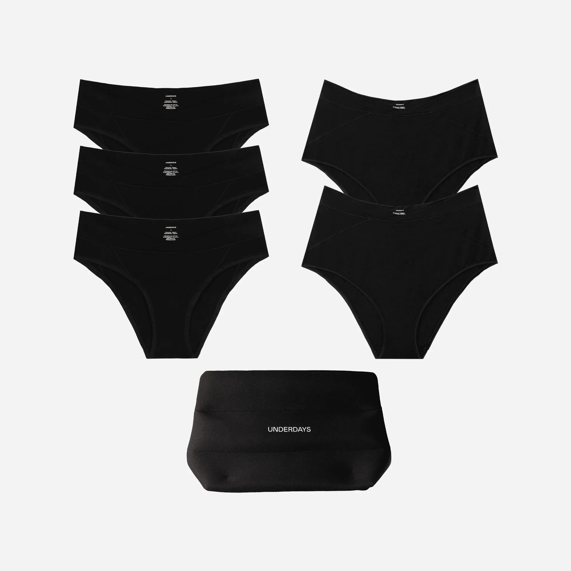 Kit de reposición negro - Cobertura total