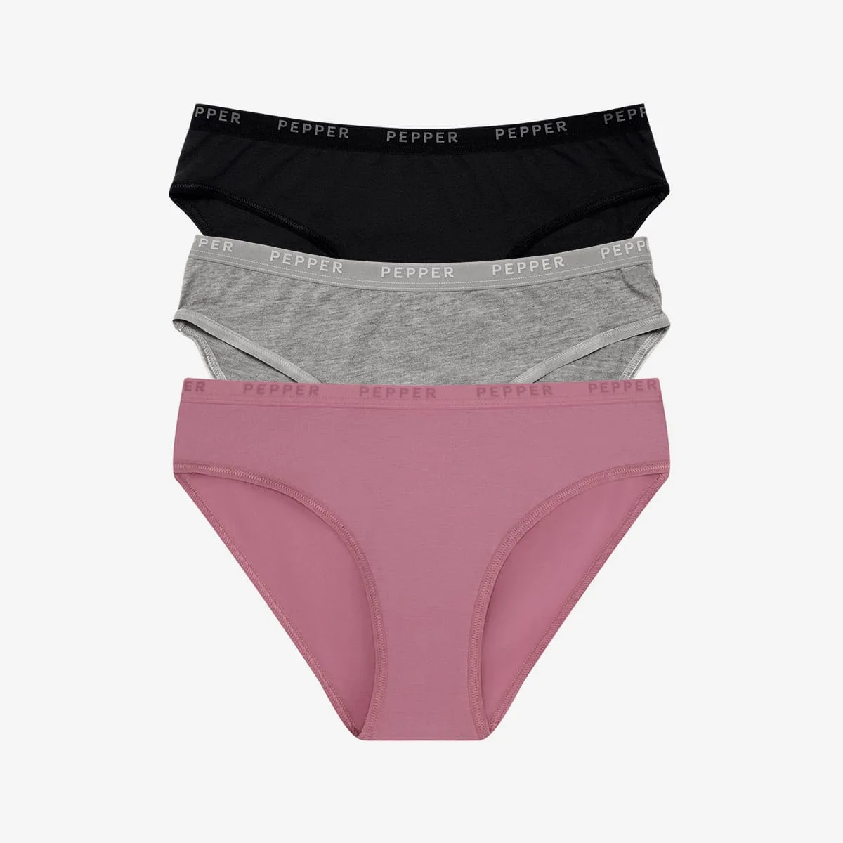 Supima Cotton Bikini 3er-Pack: Wählen Sie Ihre Farbkombination
