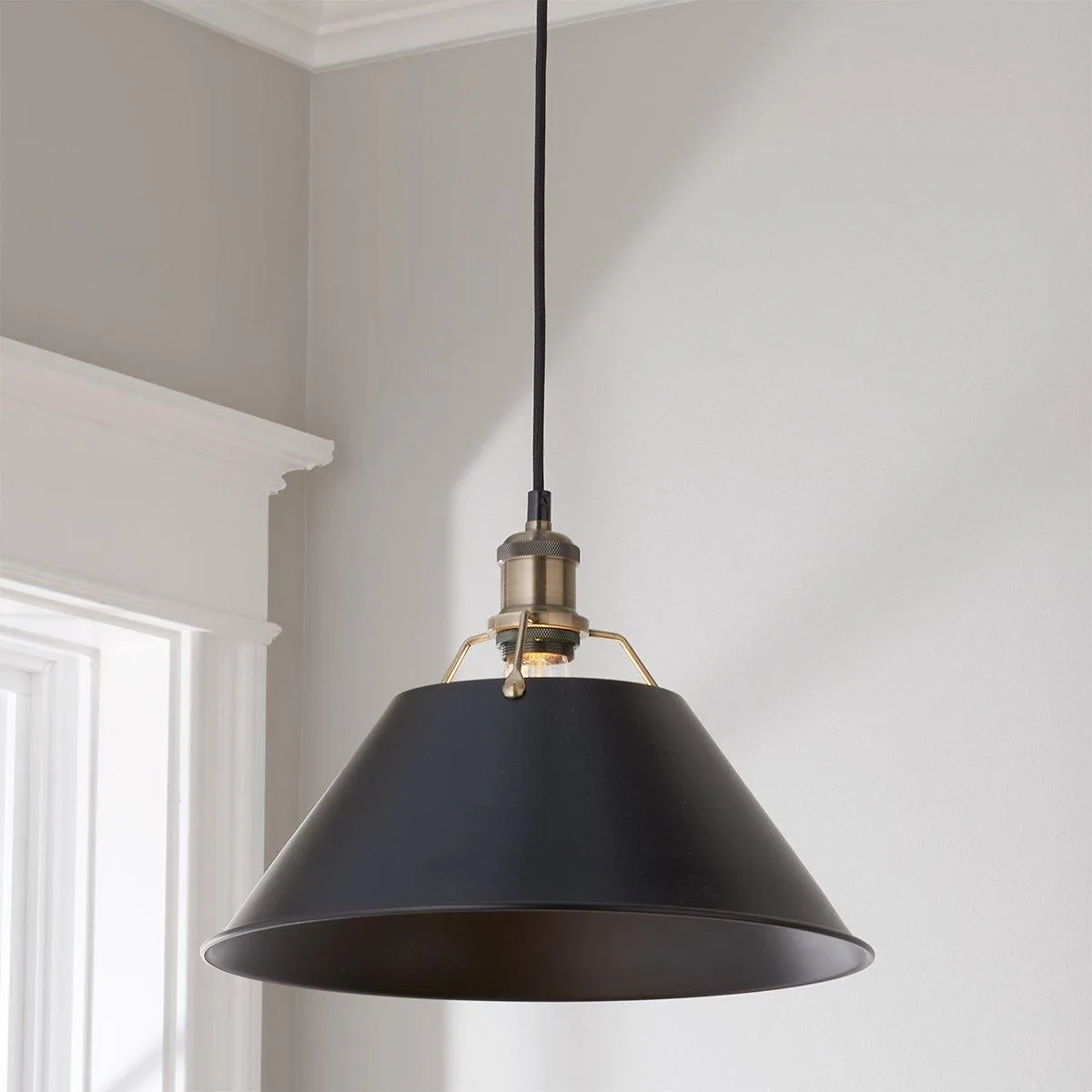 Truncated Cone Shade Pendant - Large