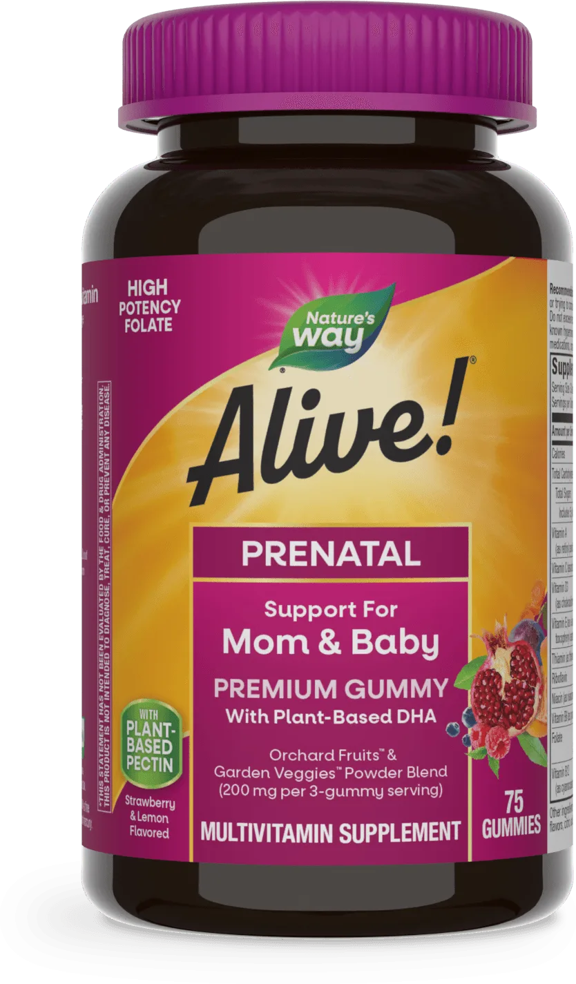 Alive!® Premium Prenatal Gummies