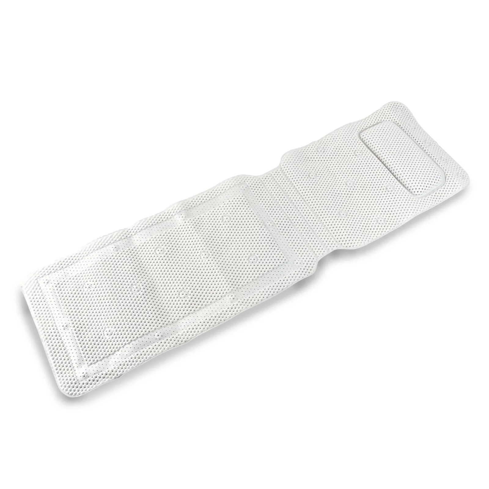 PVC Foam Bath Mat with Neck Rest