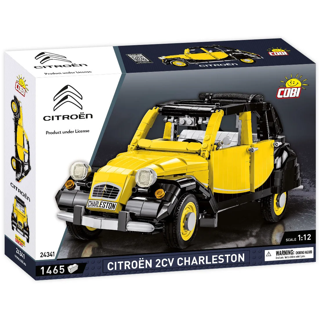 COBI Citroen 2CV Charleston 1:12 Scale Build Guide