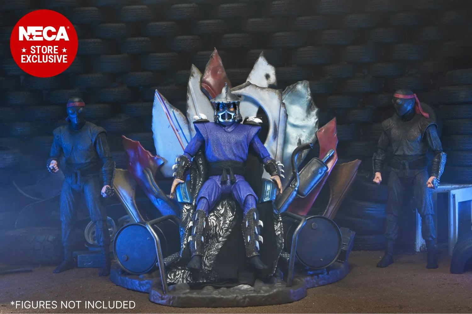 Sådan bygger du en diorama omkring en Shredder-trone