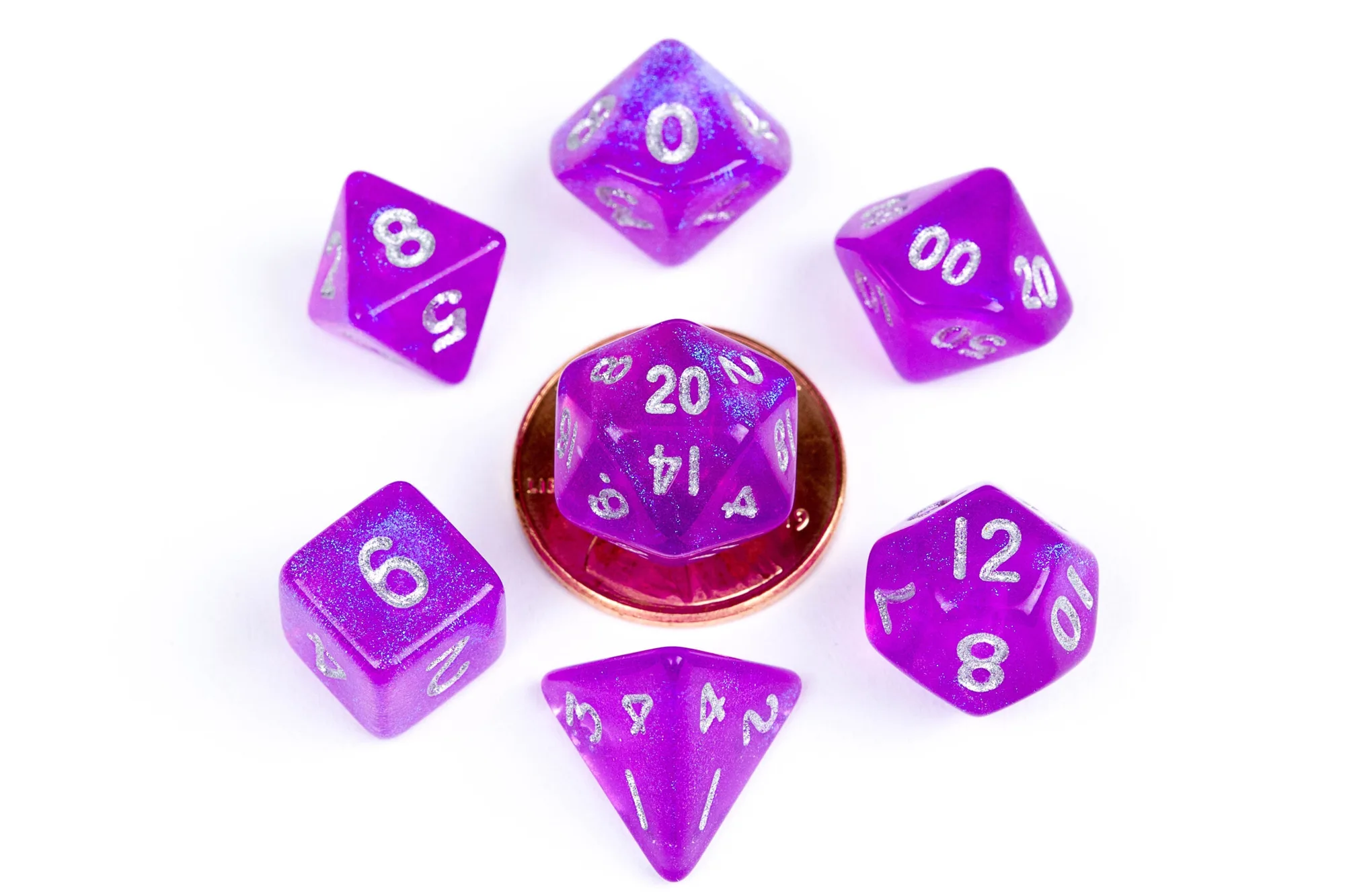 Stardust Purple 10mm Mini Poly Dice Set: Buying Guide
