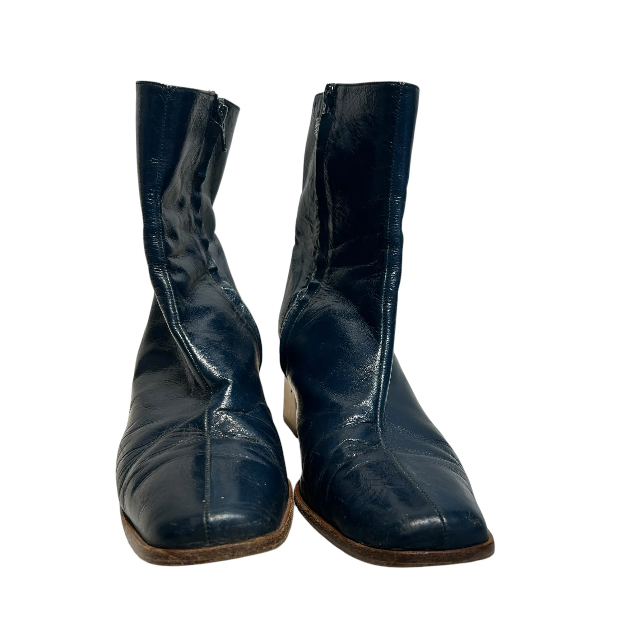 PALOMA WOOL/Zapatos/EU 40/Piel/MARINO/Aqua Charol Emilia