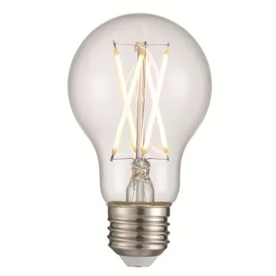 9W E26 A19 3000K Dimmable Bulb in Clear