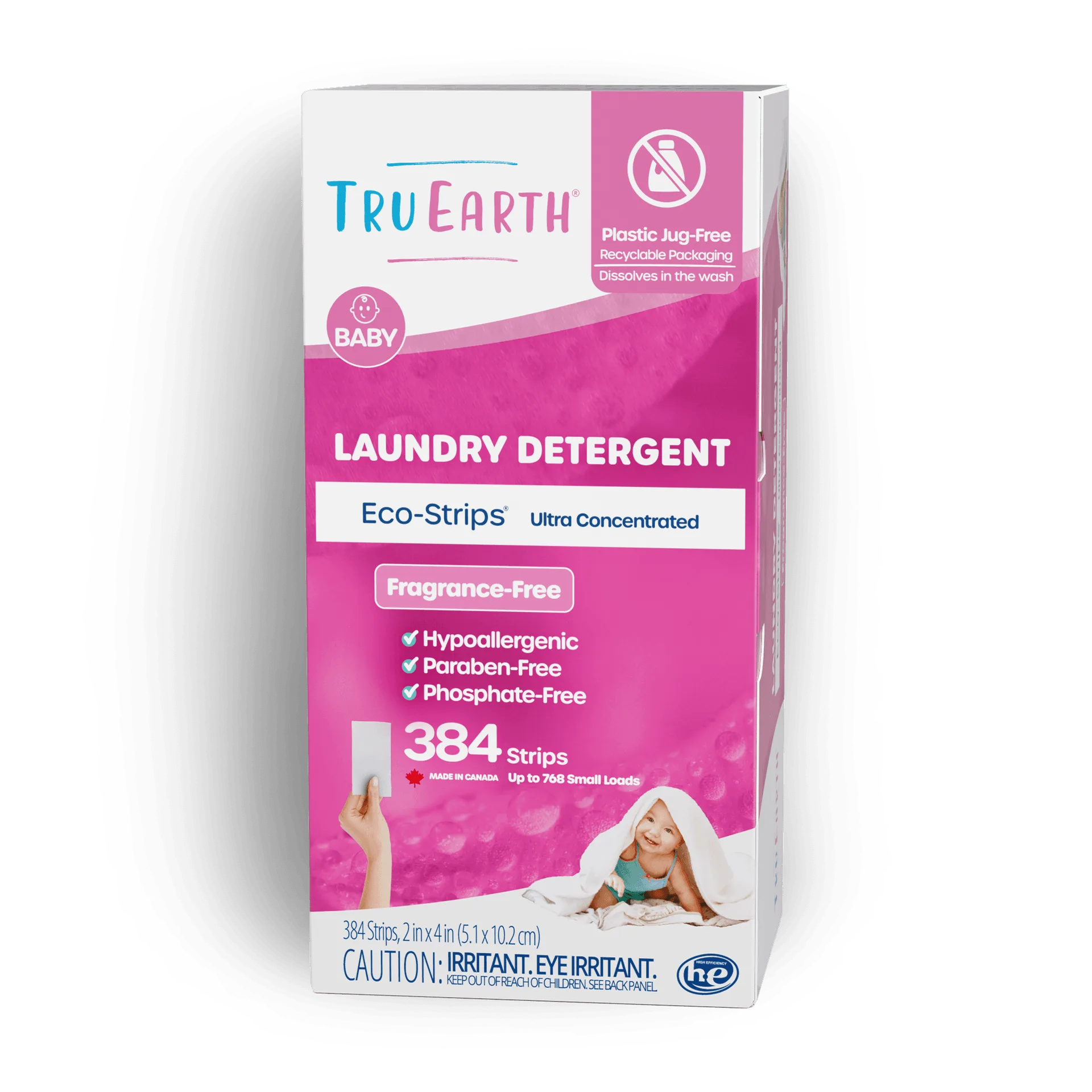 Tru Earth Laundry Detergent - 384 Strips