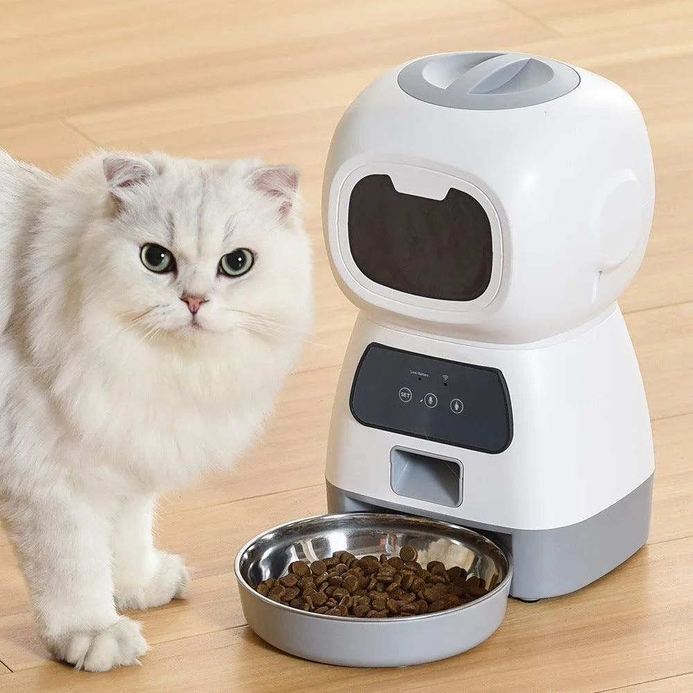 Automatic Cat Feeder with 3.5L Capacity