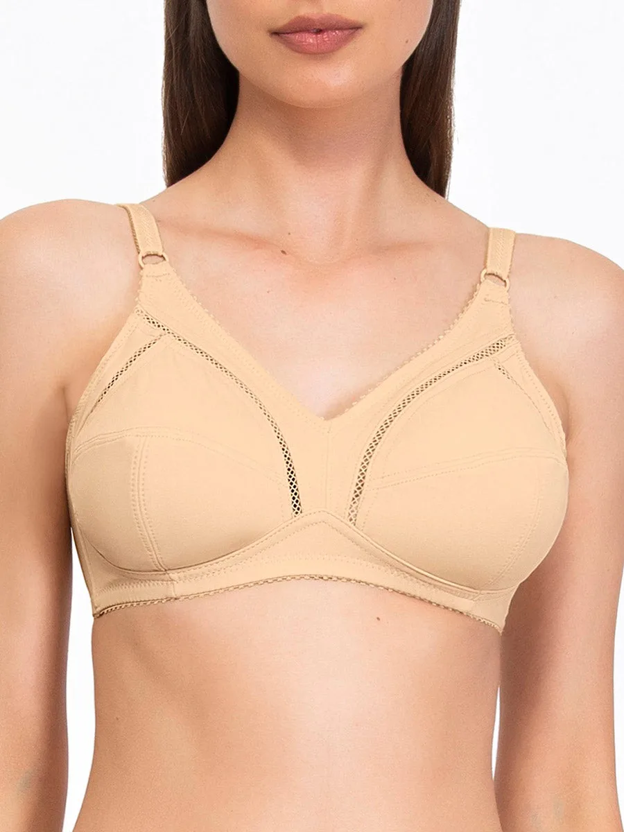 Reggiseno francese foderato in cotone, senza ferretto - SKIN - 971