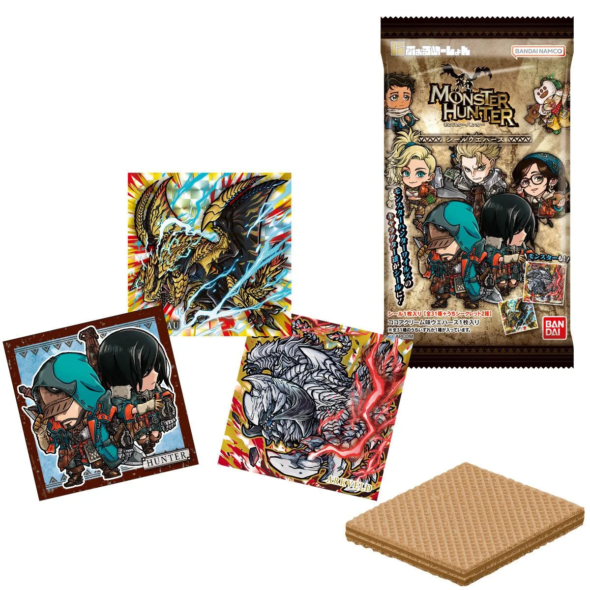 Monster Hunter Niformation Sticker Wafer: Das erwartet dich