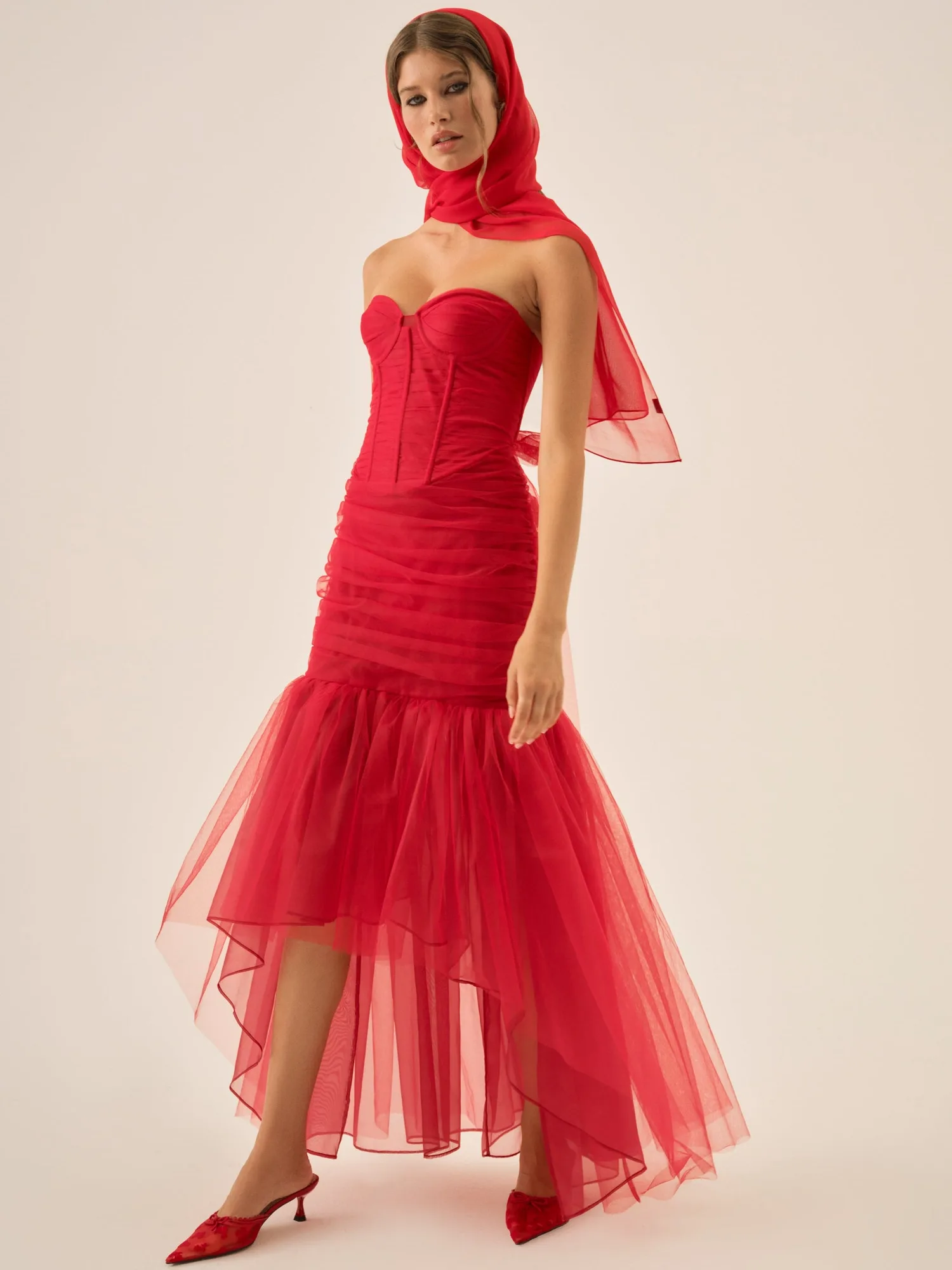 Serafina Gown — Red