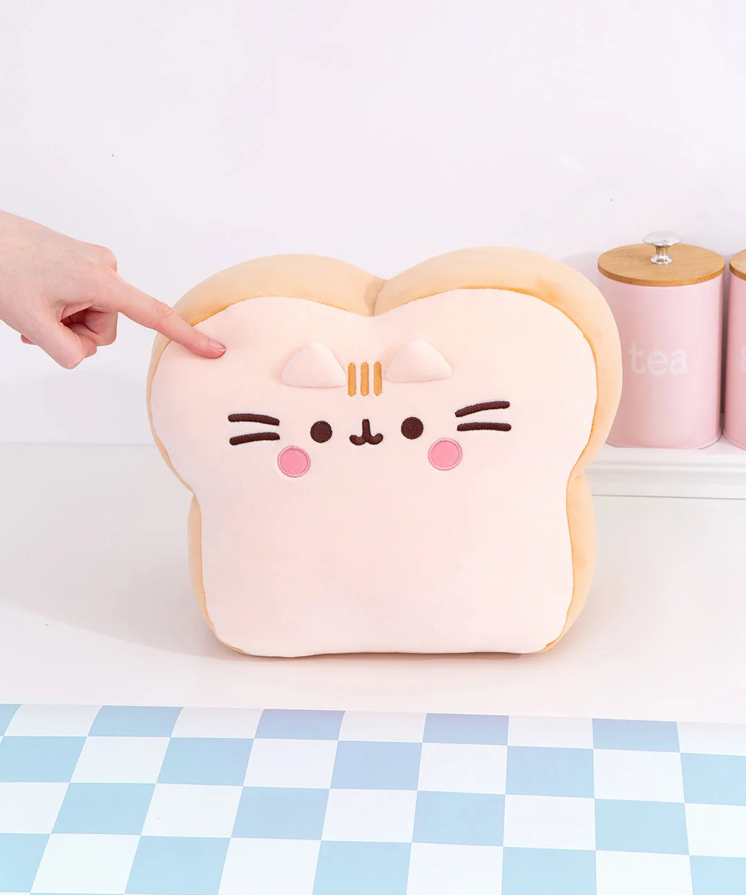 Pusheen's Kitchen Witbrood Squisheen: Maat- en textuurgids