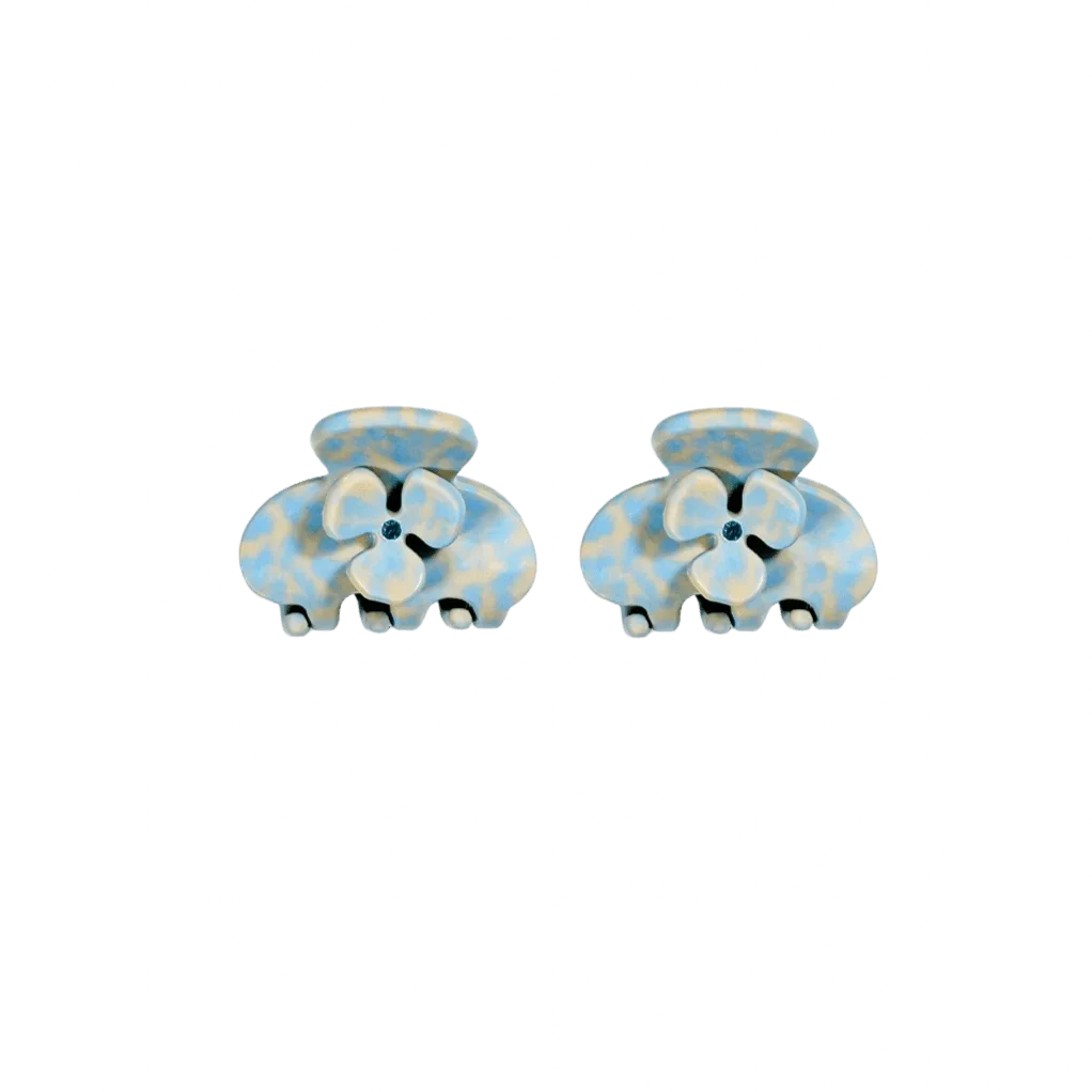 JOAN Bébé clip in Baby Blue Cheetah