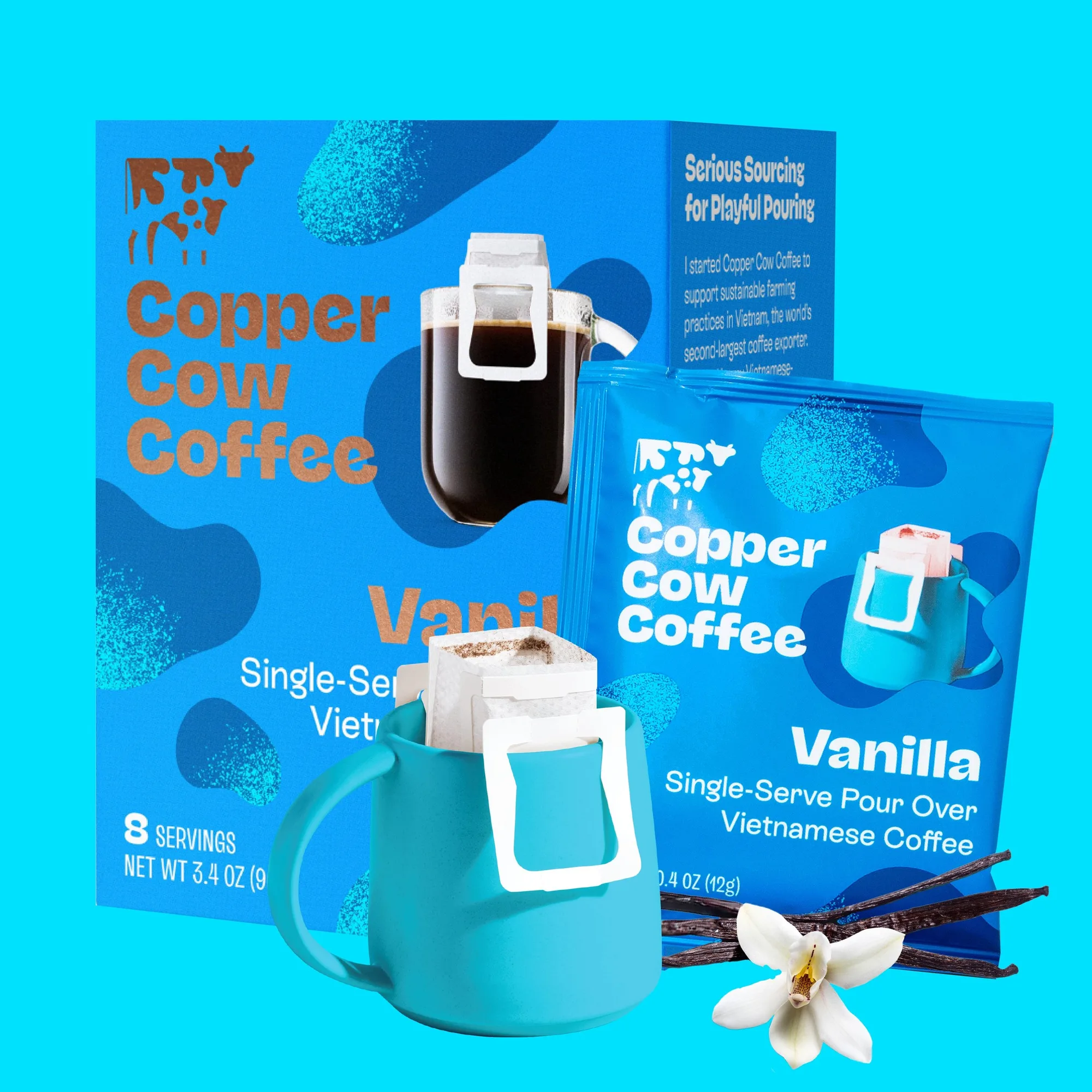 Vanilla Pour Over Coffee - 8ct