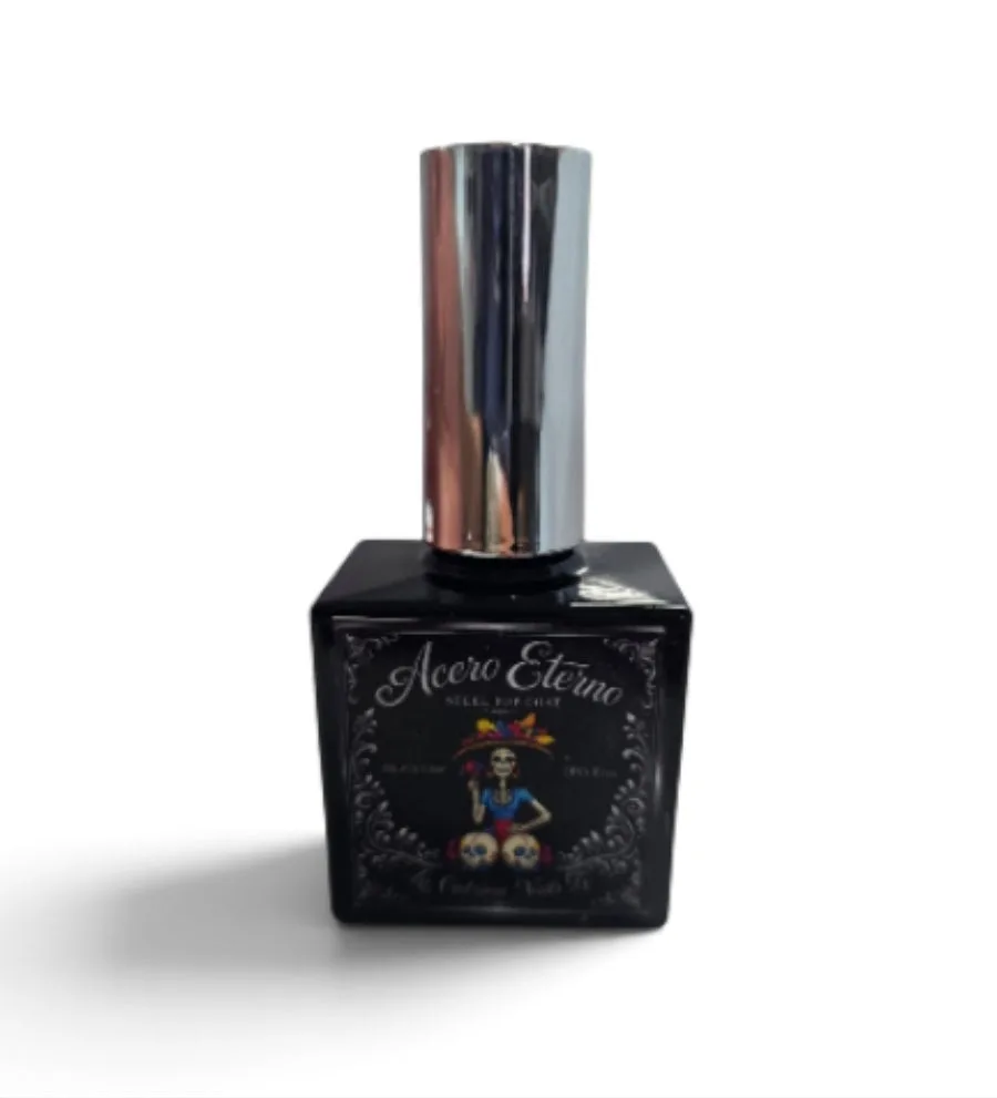 18ml Steel Top Coat ~Acero Eterno Top Coat~HEMA-Free and TPO Free Gel polish
