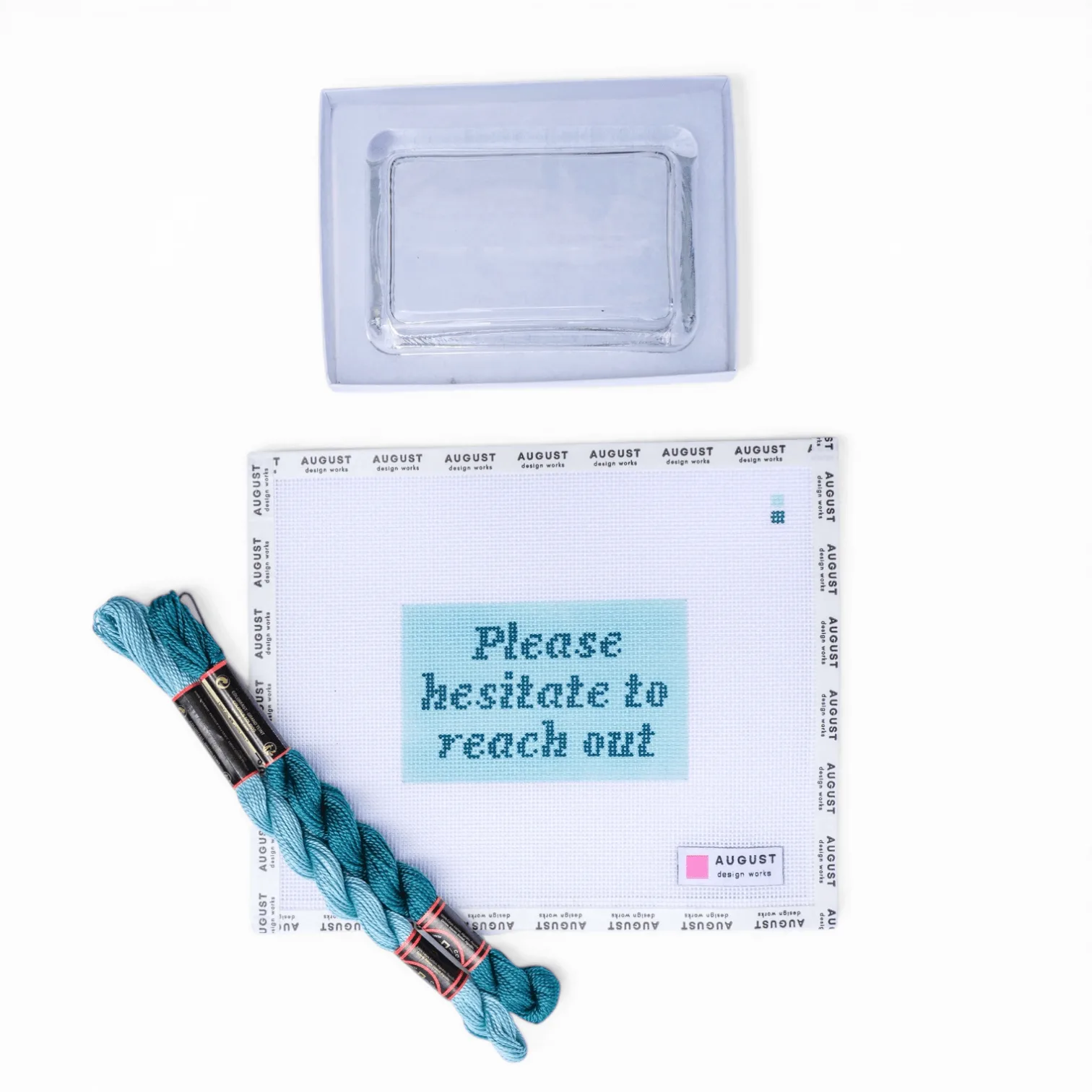 How to Finish a Needlepoint Paperweight Kit: Step-by-Step