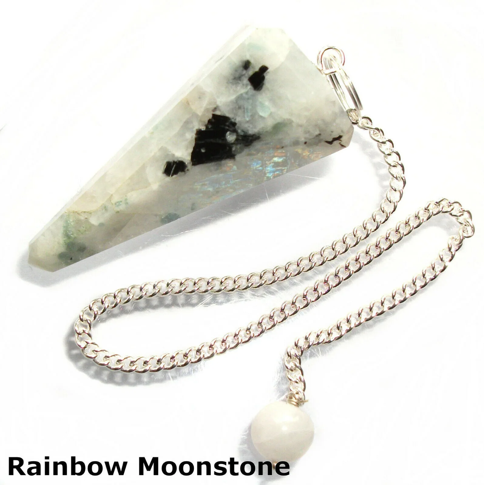 Rainbow Moonstone Dowsing Pendulum: Meaning & How to Use