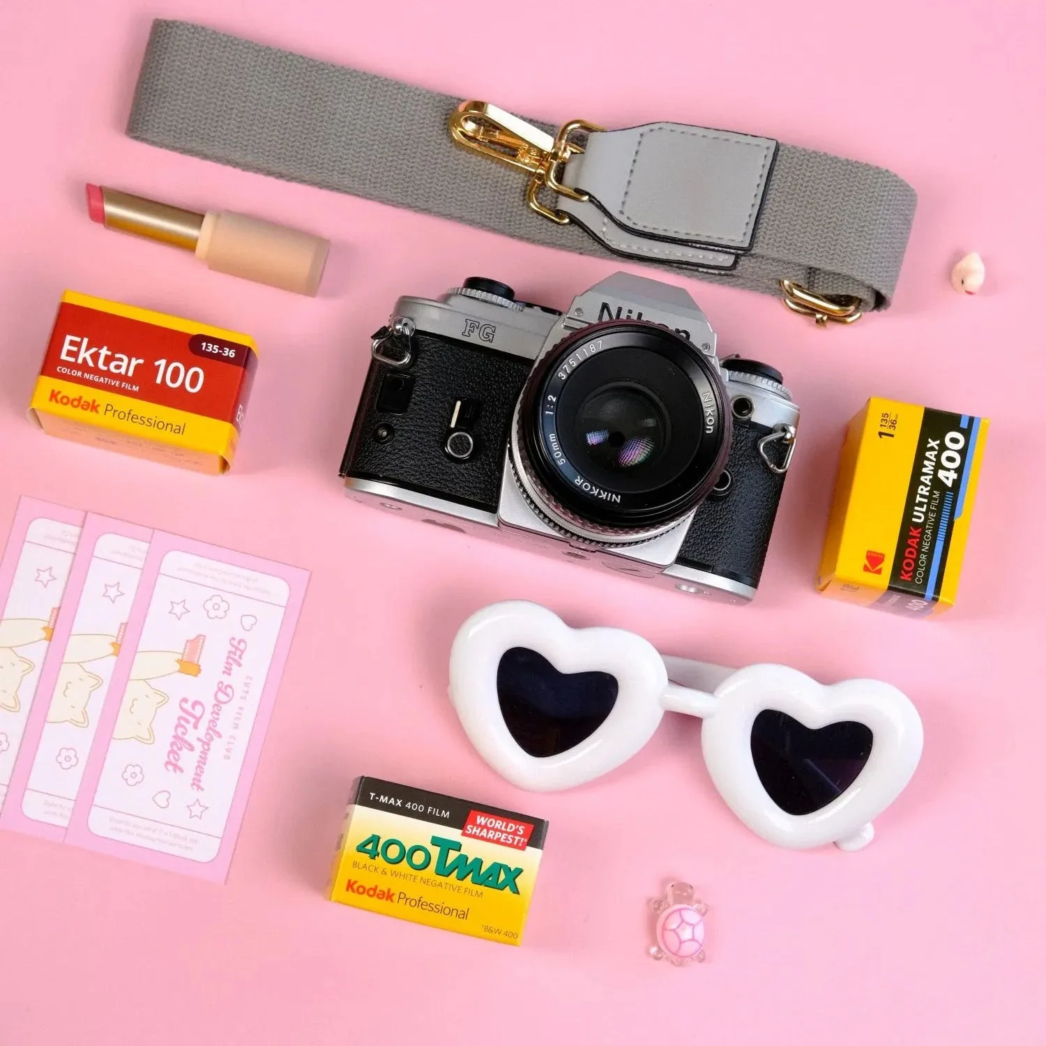 كيفية إعداد كاميرا Cute Camera Kit: إصدار Nikon FG