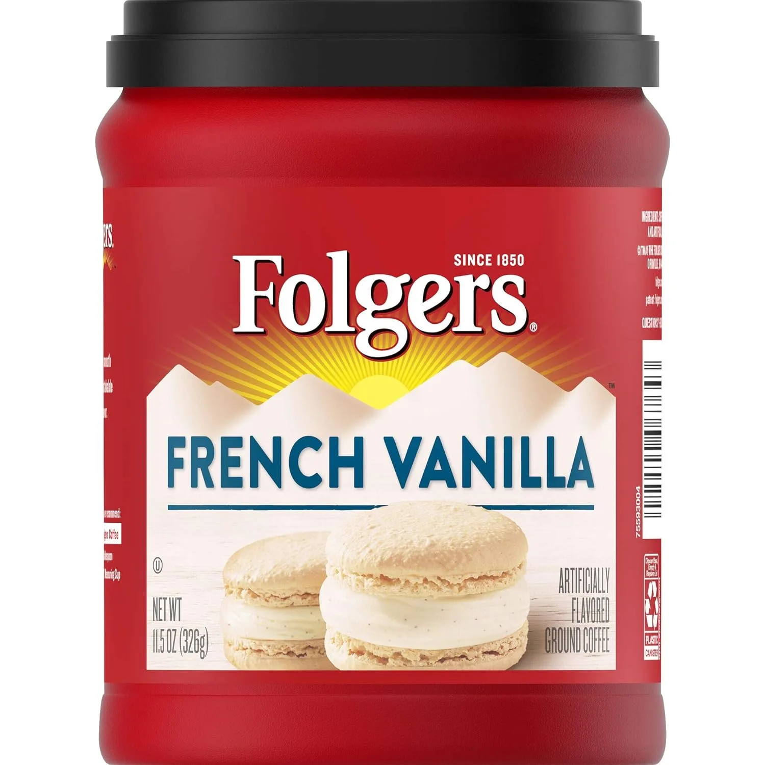 Folgers French Vanilla -jauhekahvi vs cappuccinosekoitus