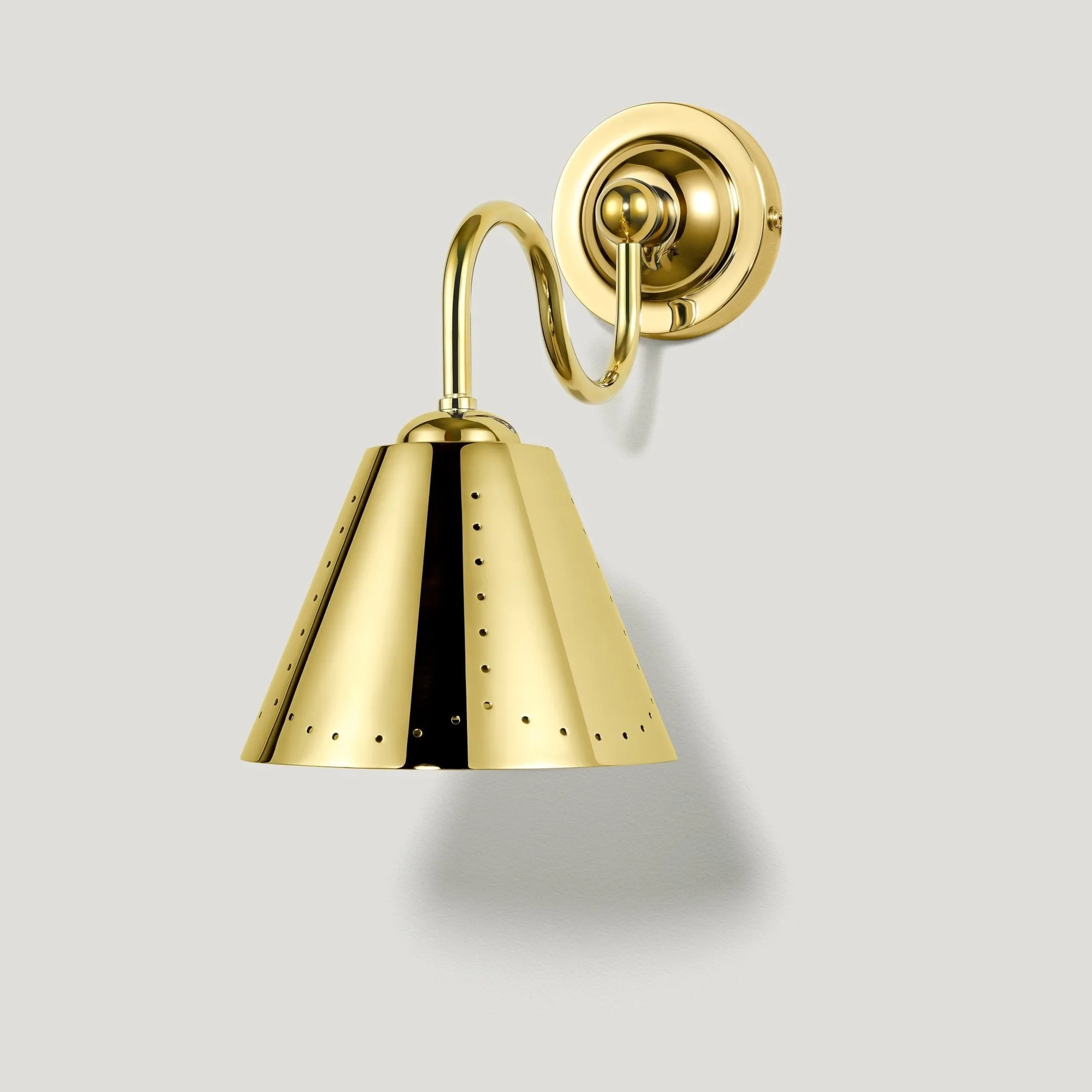 STELLA Swivel Wall Light - Unlacquered Brass