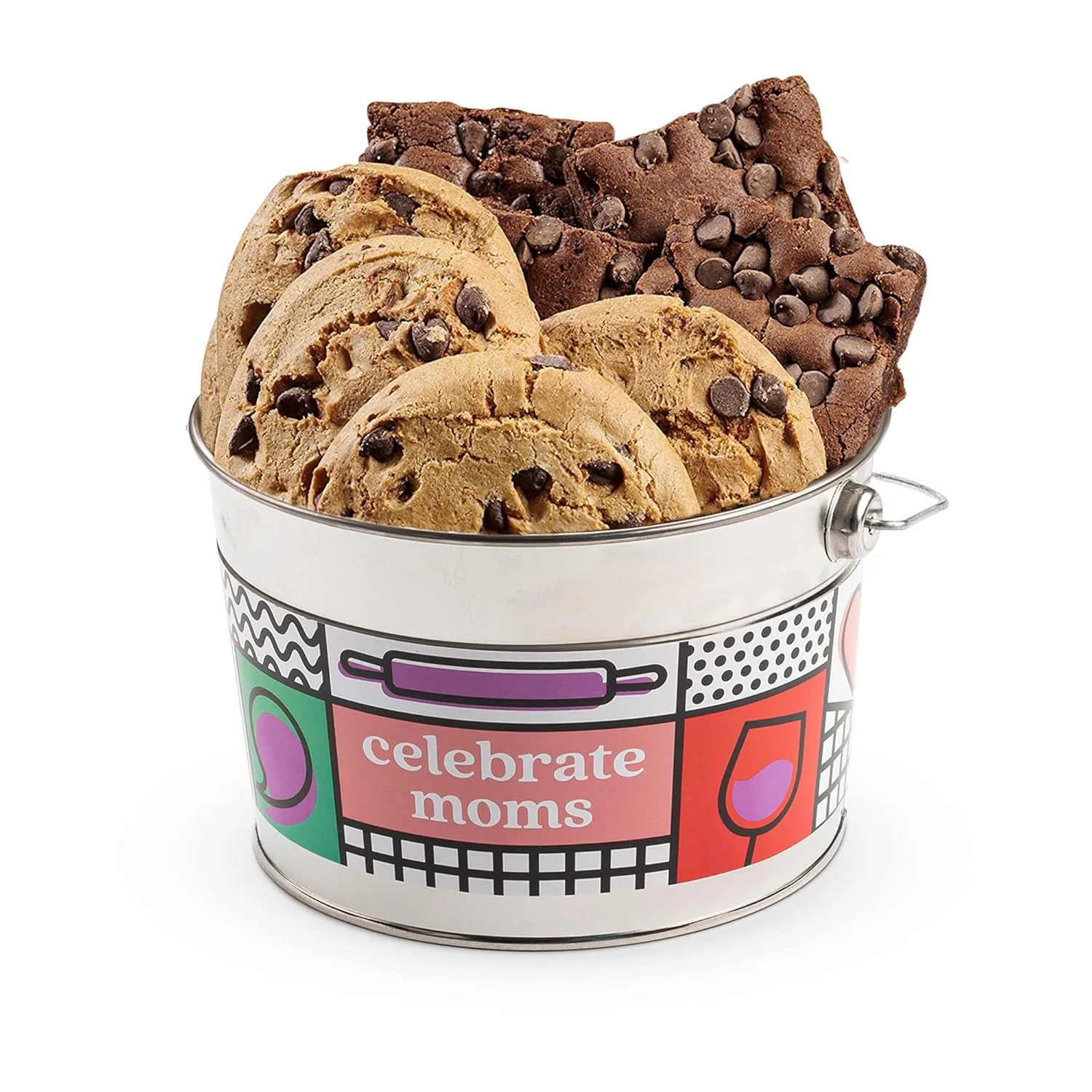 Glutenfri - Mælkefri Cookie og Brownie Mors dag Spand