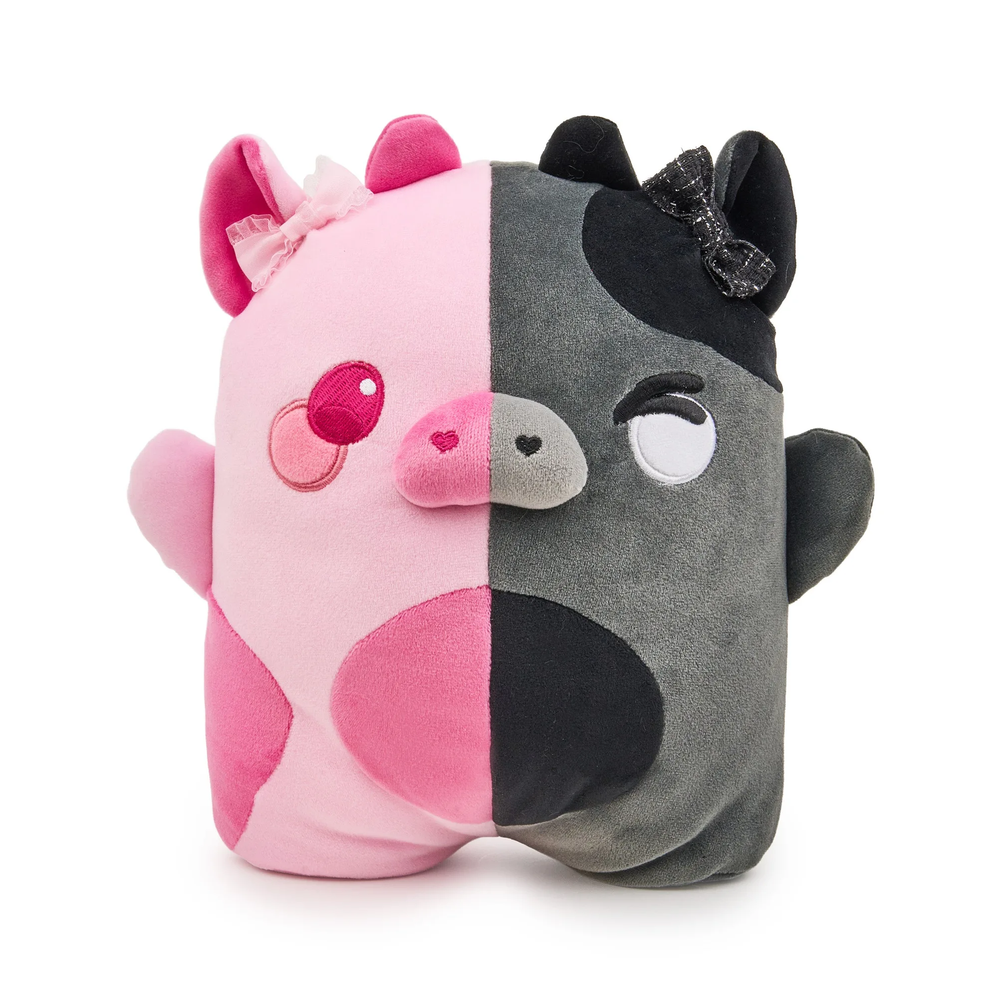 Princesse & Goth : peluche unique à double style