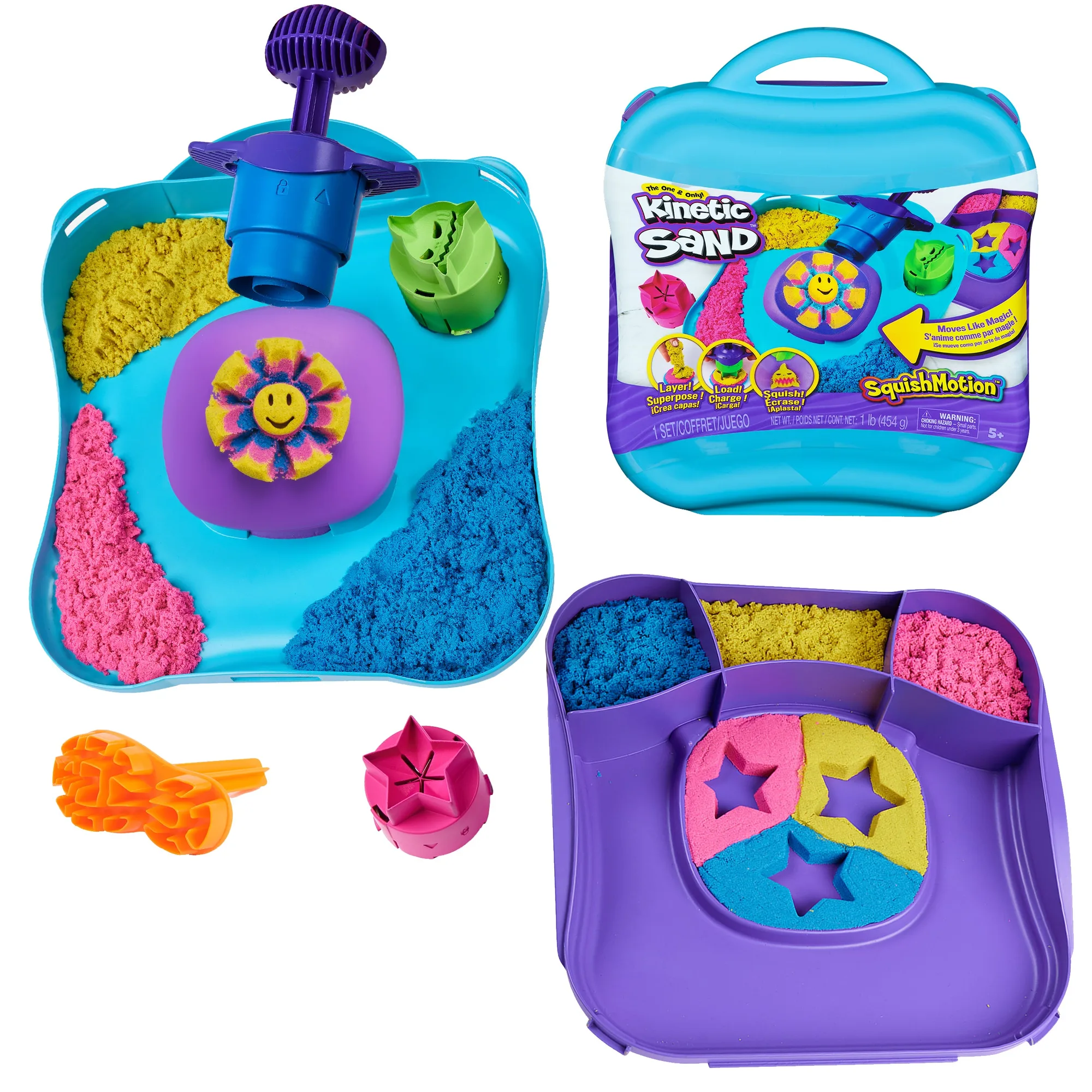 Kinetic Sand, SquishMotion Spielset
