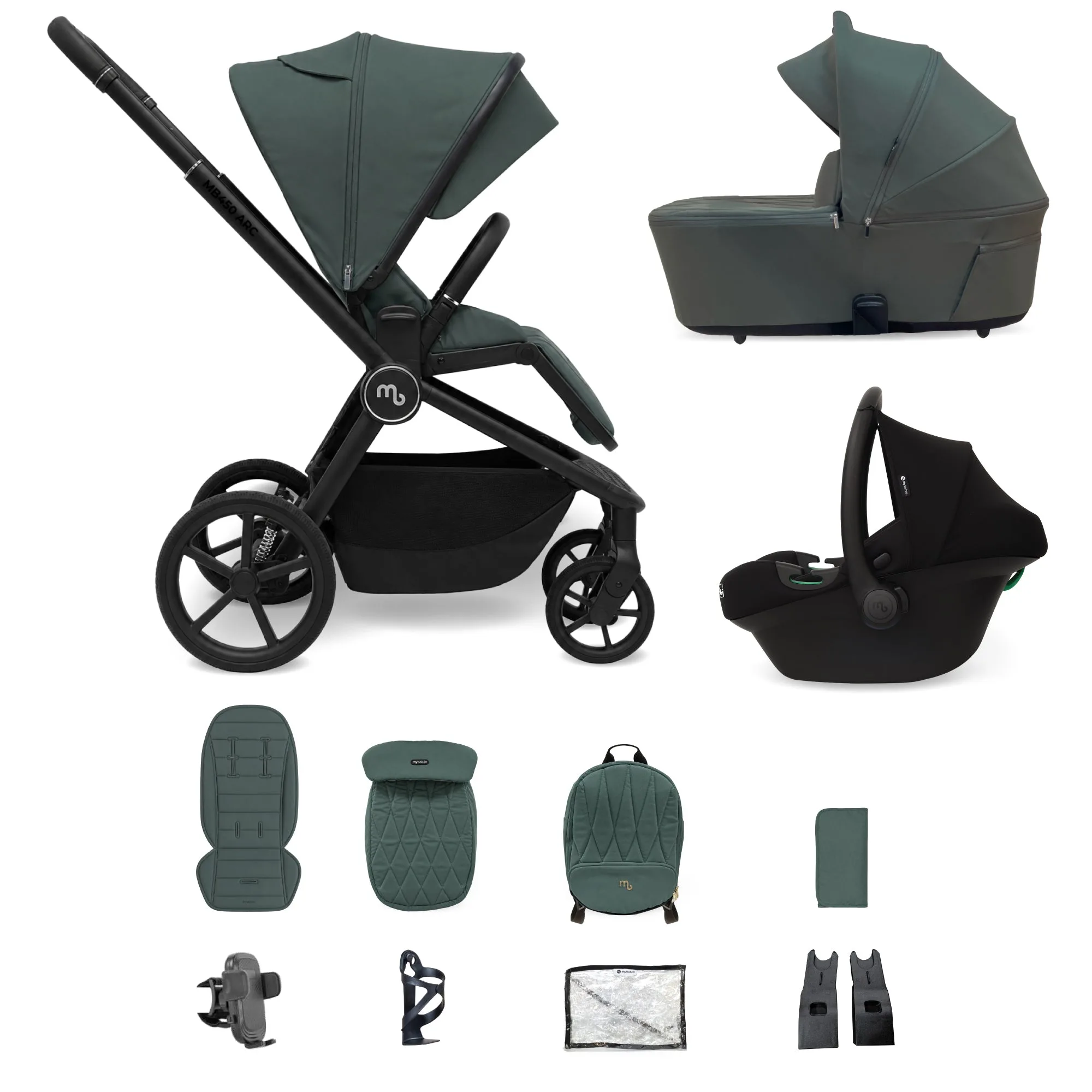 MB200i vs MB450 ARC : Quel système de voyage My Babiie ?