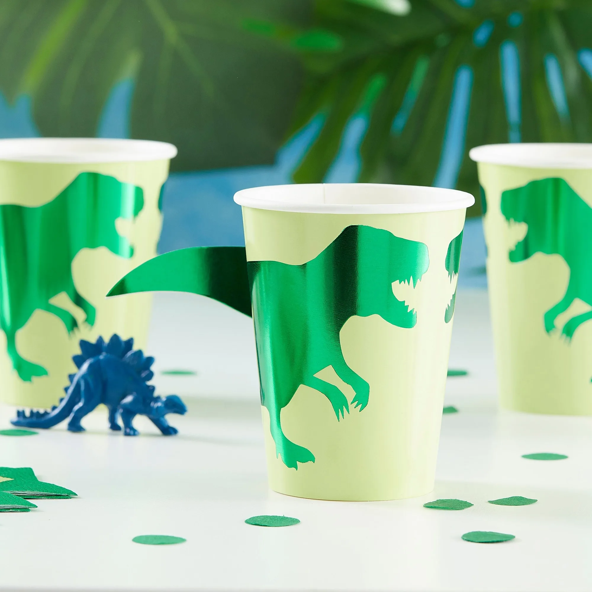 Dinosaur Cups vs Unicorn Piñata for Kids' Birthday