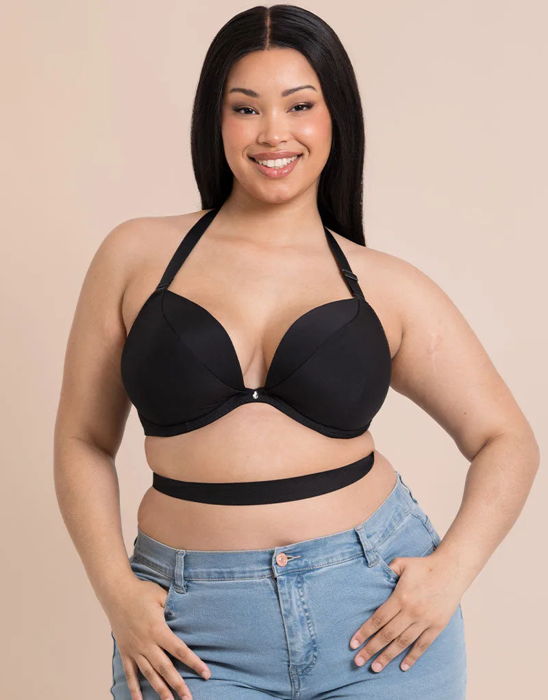 Curvy Kate Superplunge Multiway Padded Plunge BH Schwarz