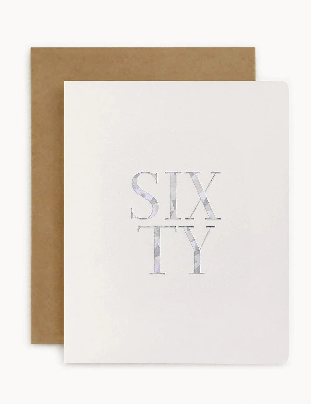 Sixty (60) Greeting Card