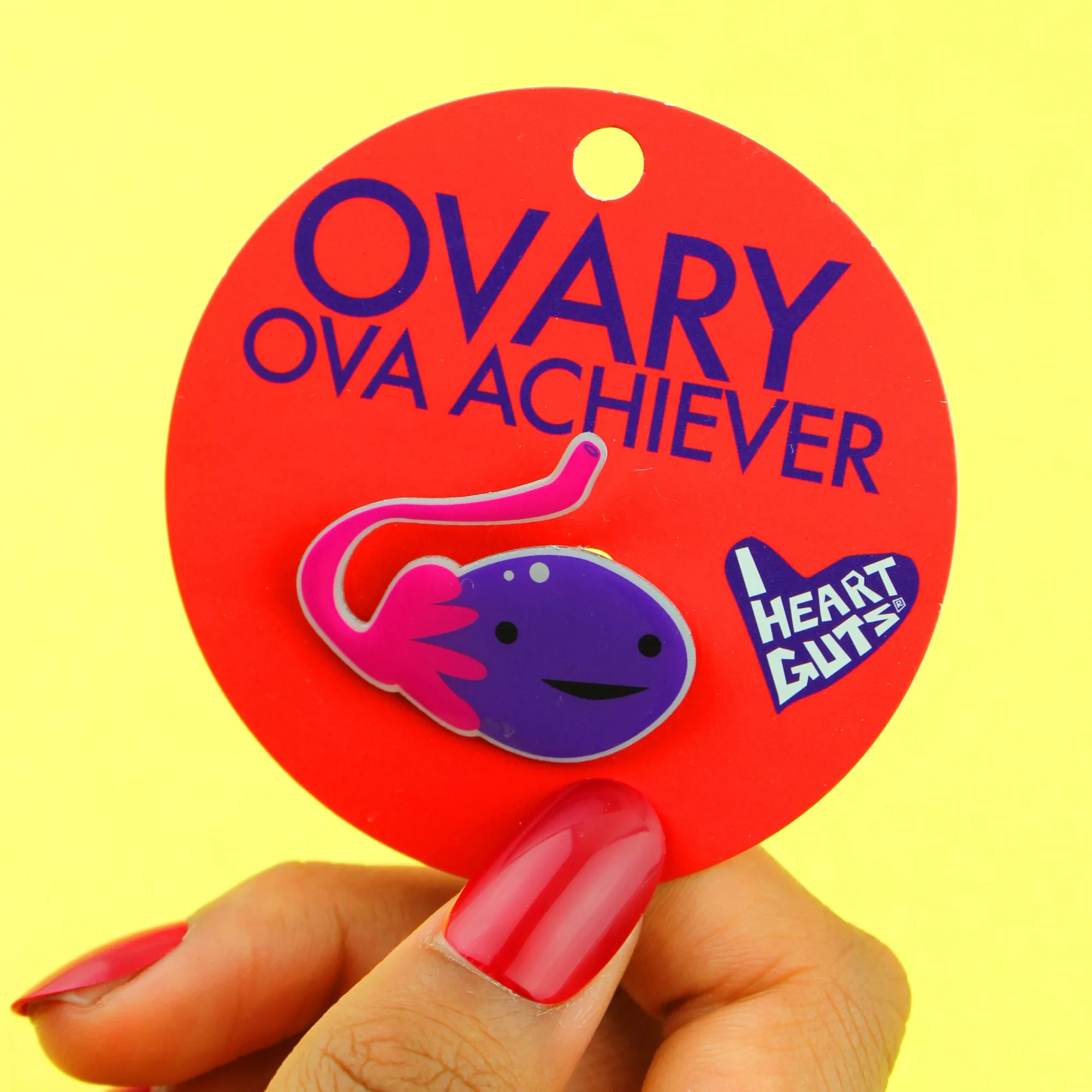난소 라펠 핀 - Ova Achiever!