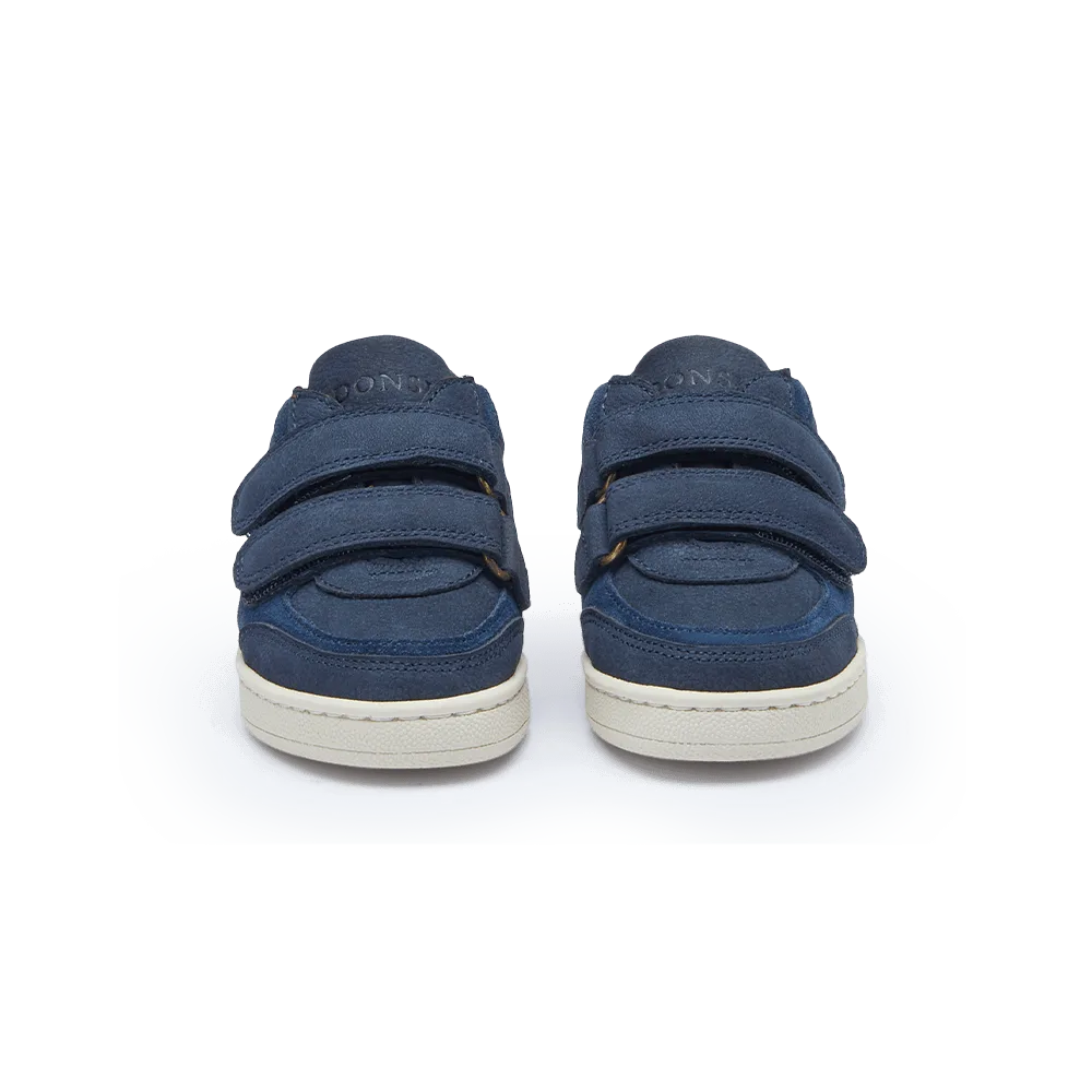Jeyo Sneakers | Navy Betting Leather