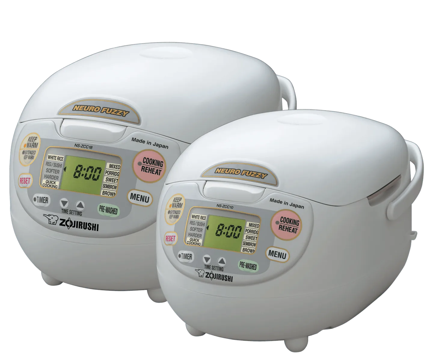 Neuro Fuzzy® Rice Cooker & Warmer NS-ZCC10/18