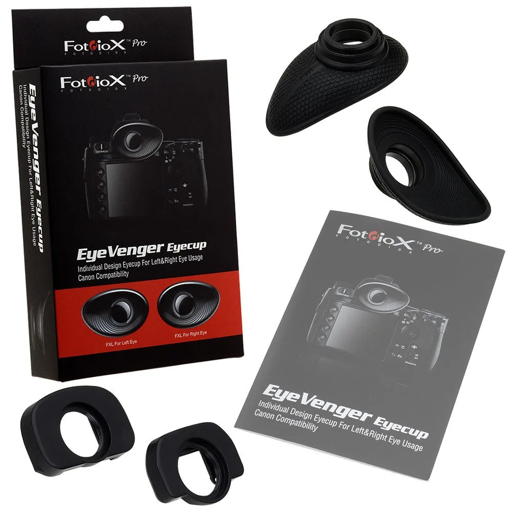 Canon DSLR Eyecup Kit: Left vs Right Eye Comfort Guide