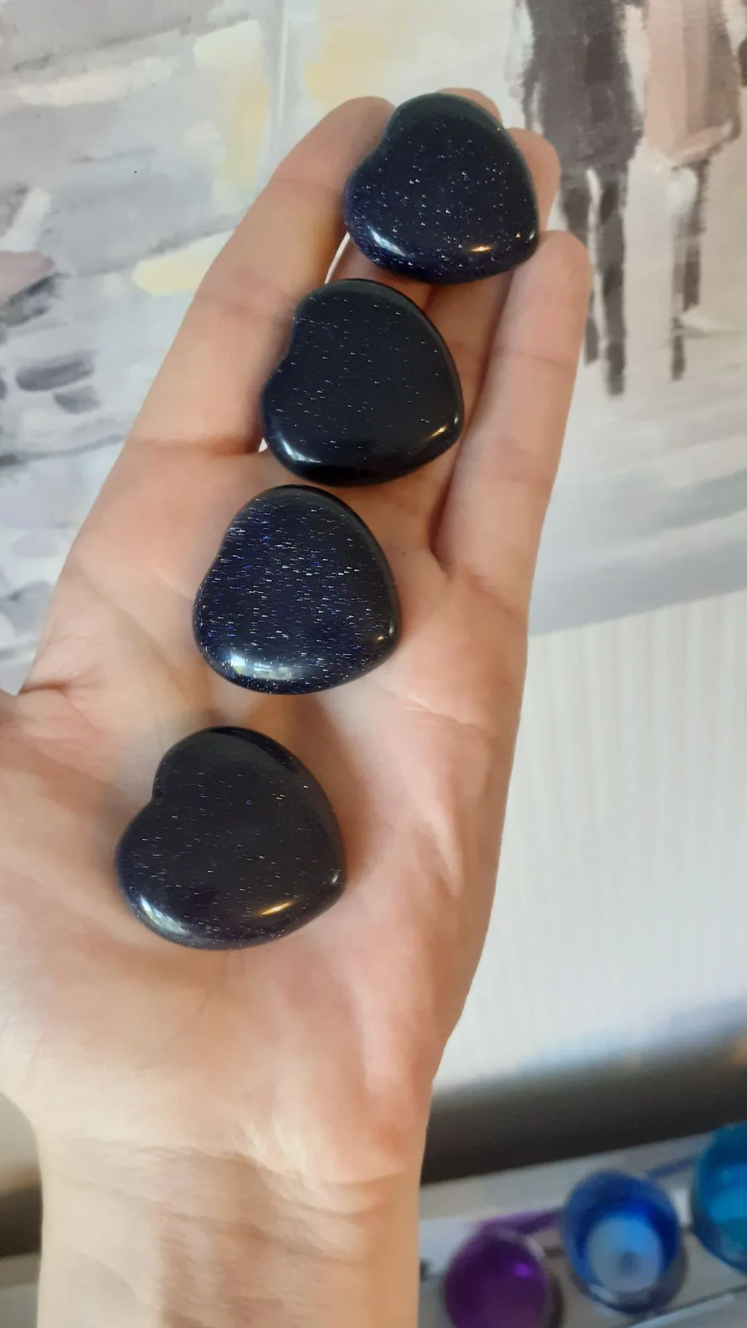 Blue Goldstone Gemstone Heart: Care and Styling Tips