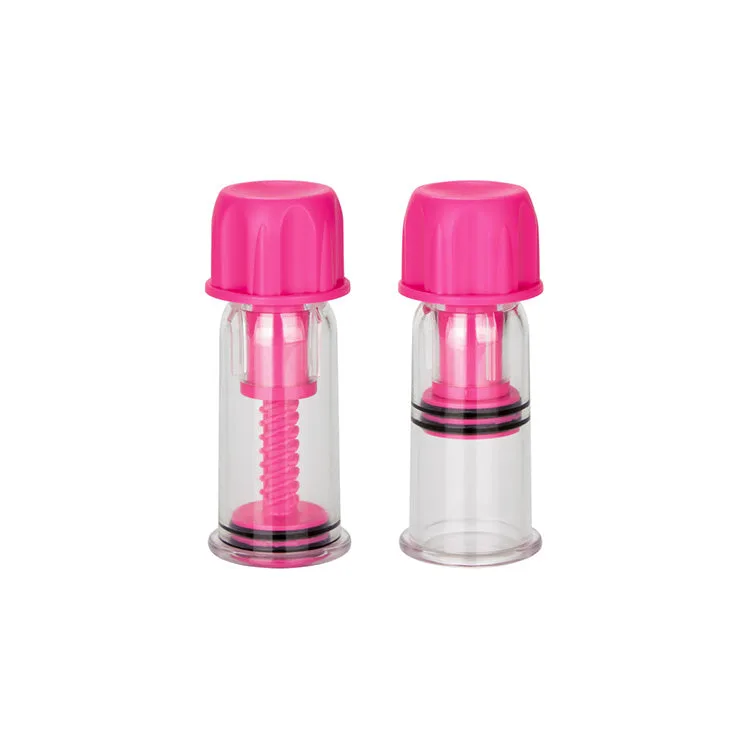 Pink Vacuum Twist Multi-Use Suckers