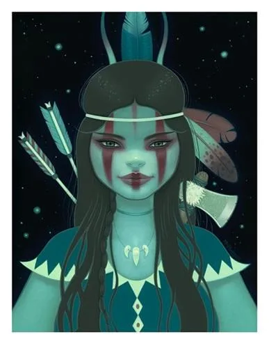 Lithographie Dream Hunter par Tara McPherson