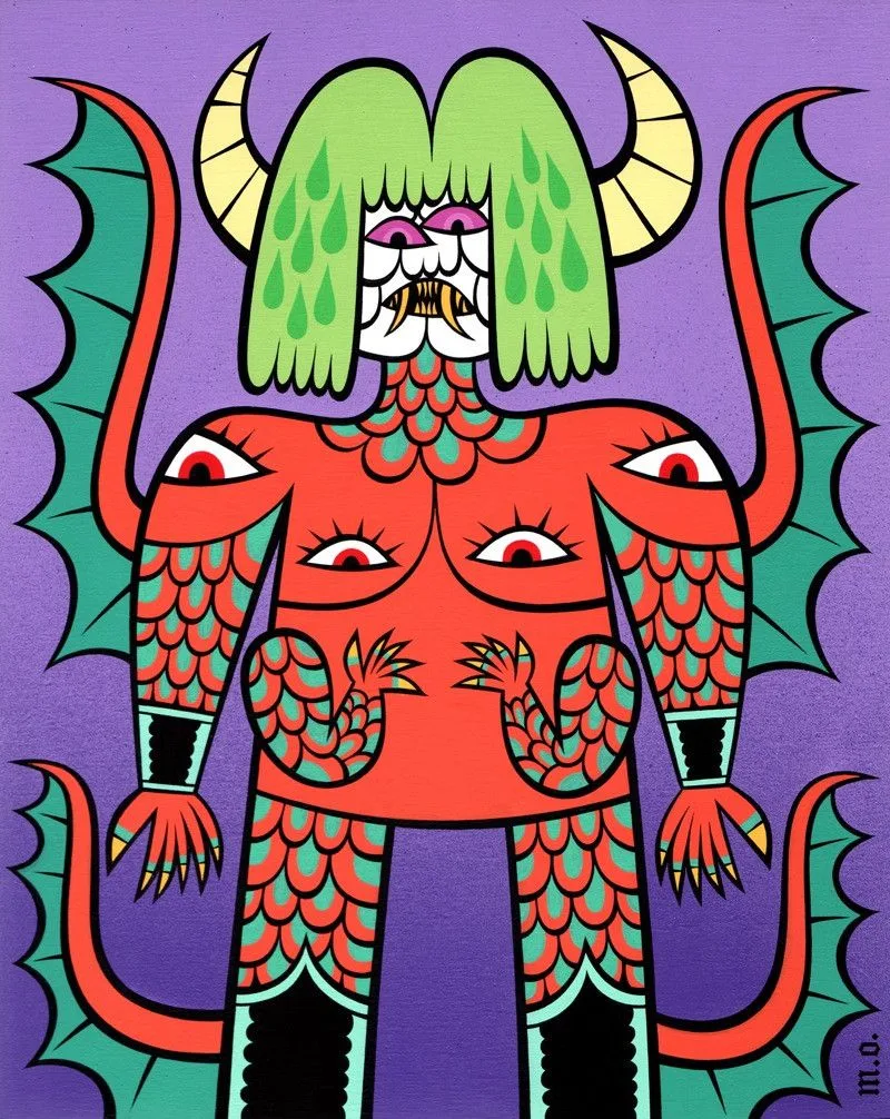 Martin Ontiveros - Evel Print