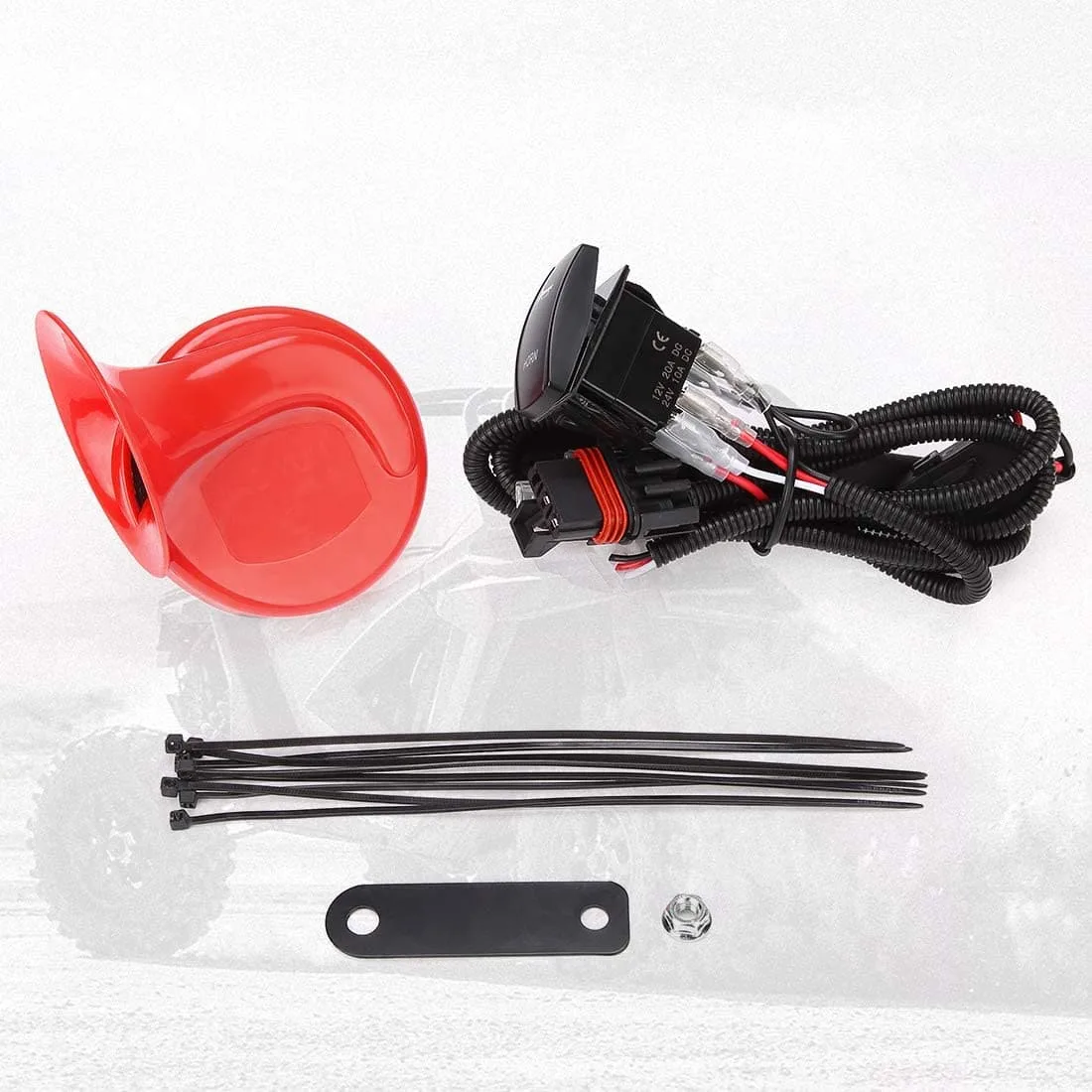 How to Install a UTV Universal Horn Kit with Rocker Switch