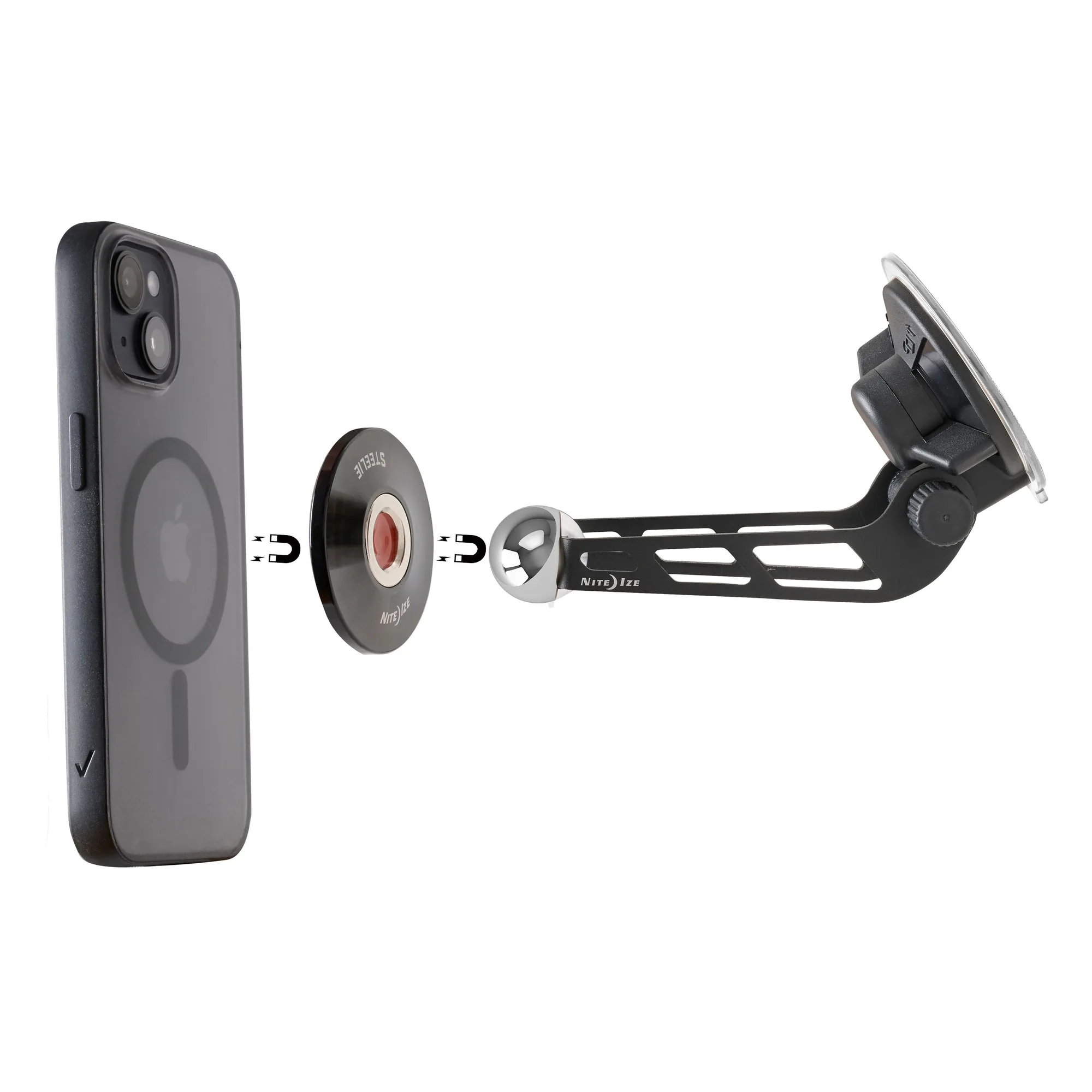 Steelie® Orbiter® Plus Windshield Kit