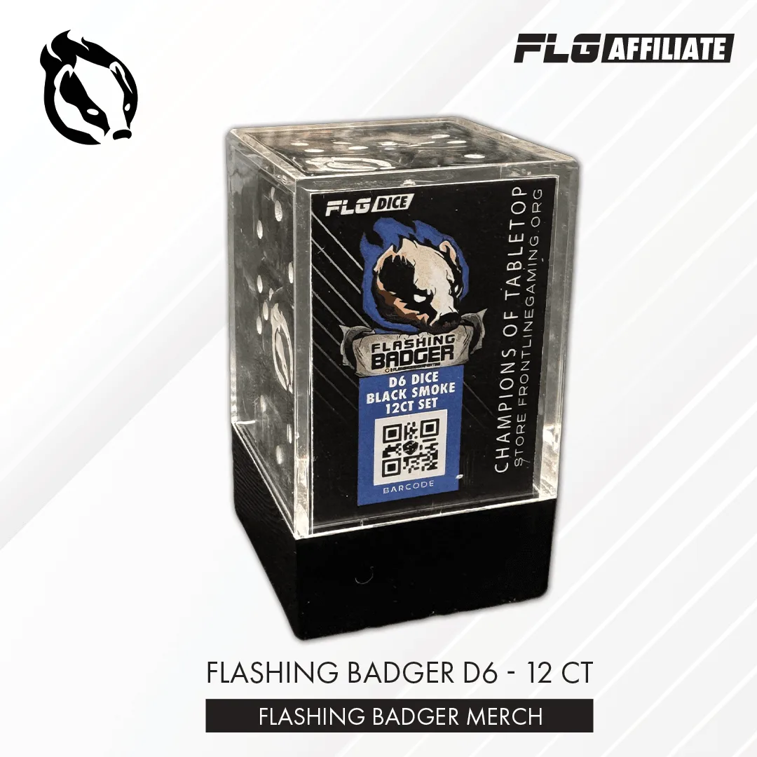 Flashing Badger - Dice