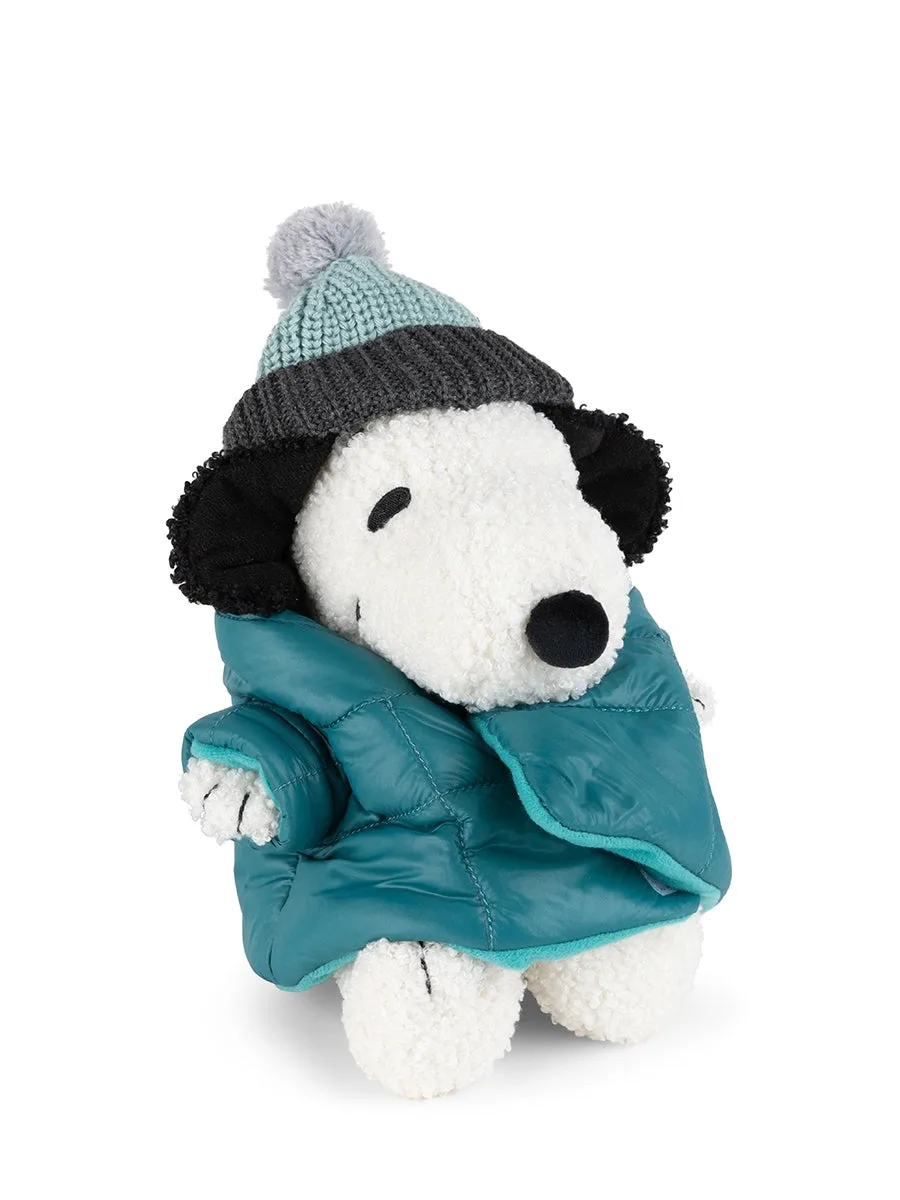 Snoopy mit Daunenjacke 20 cm - 8" | Creme