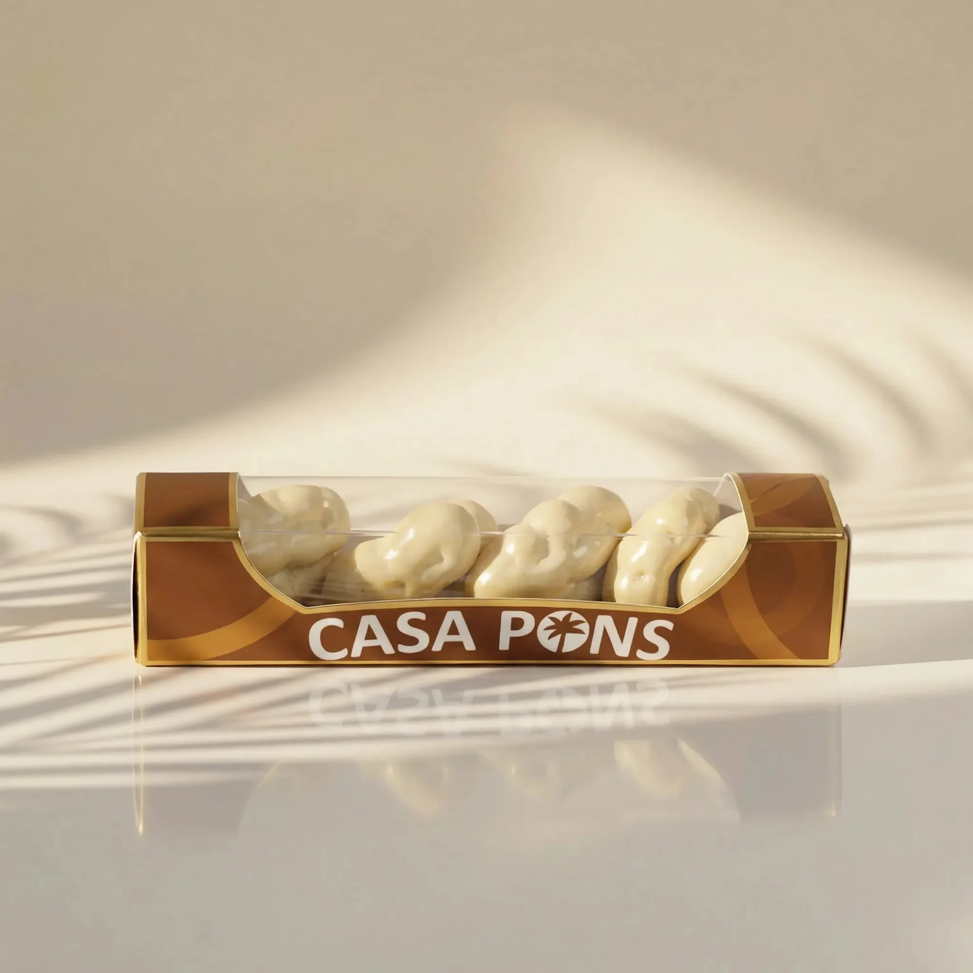 Baby Pecan White Chocolate – Mini Gourmet White Chocolate Pecans (30 g)
