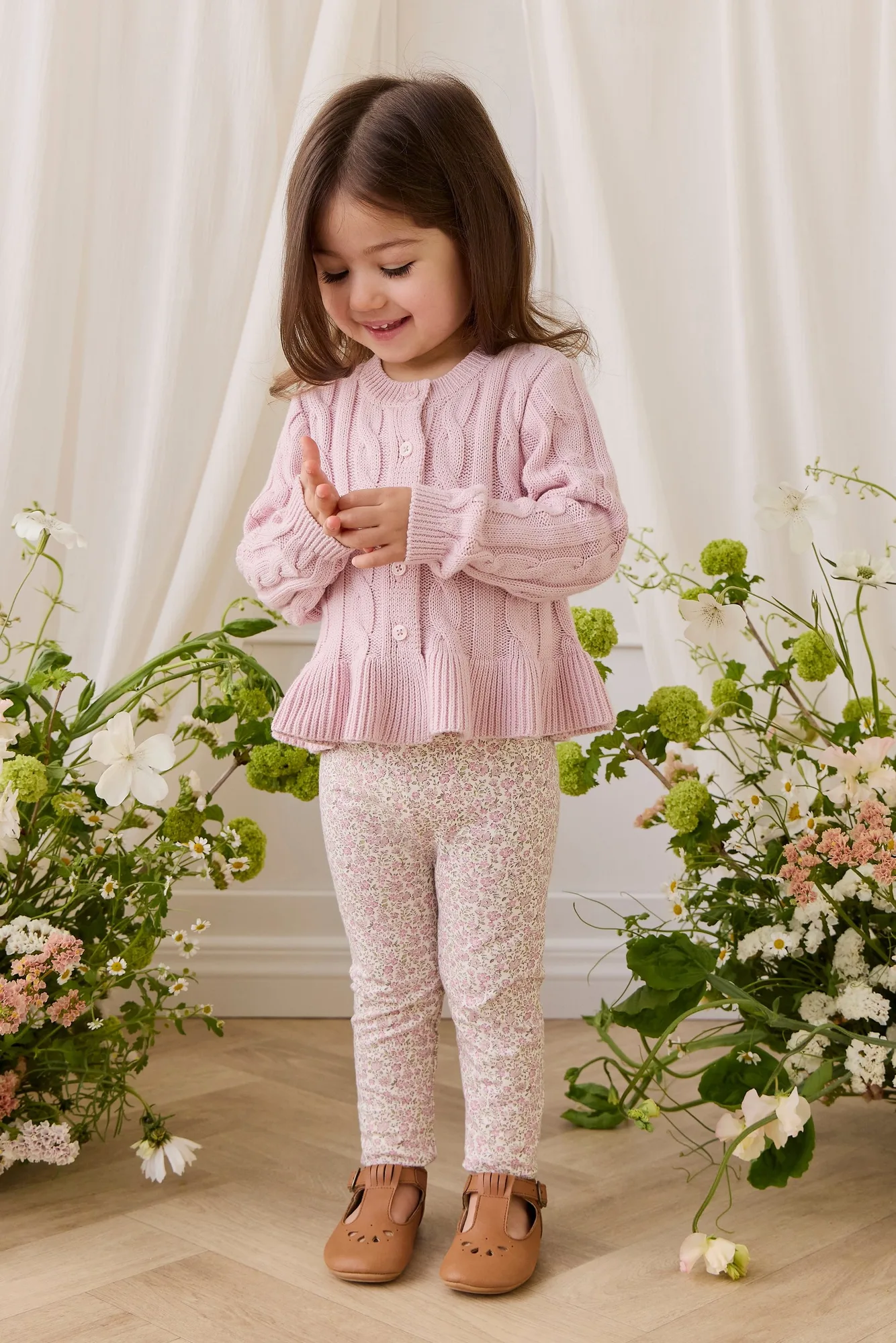 Organic Cotton Everyday Legging - Tully Mauve